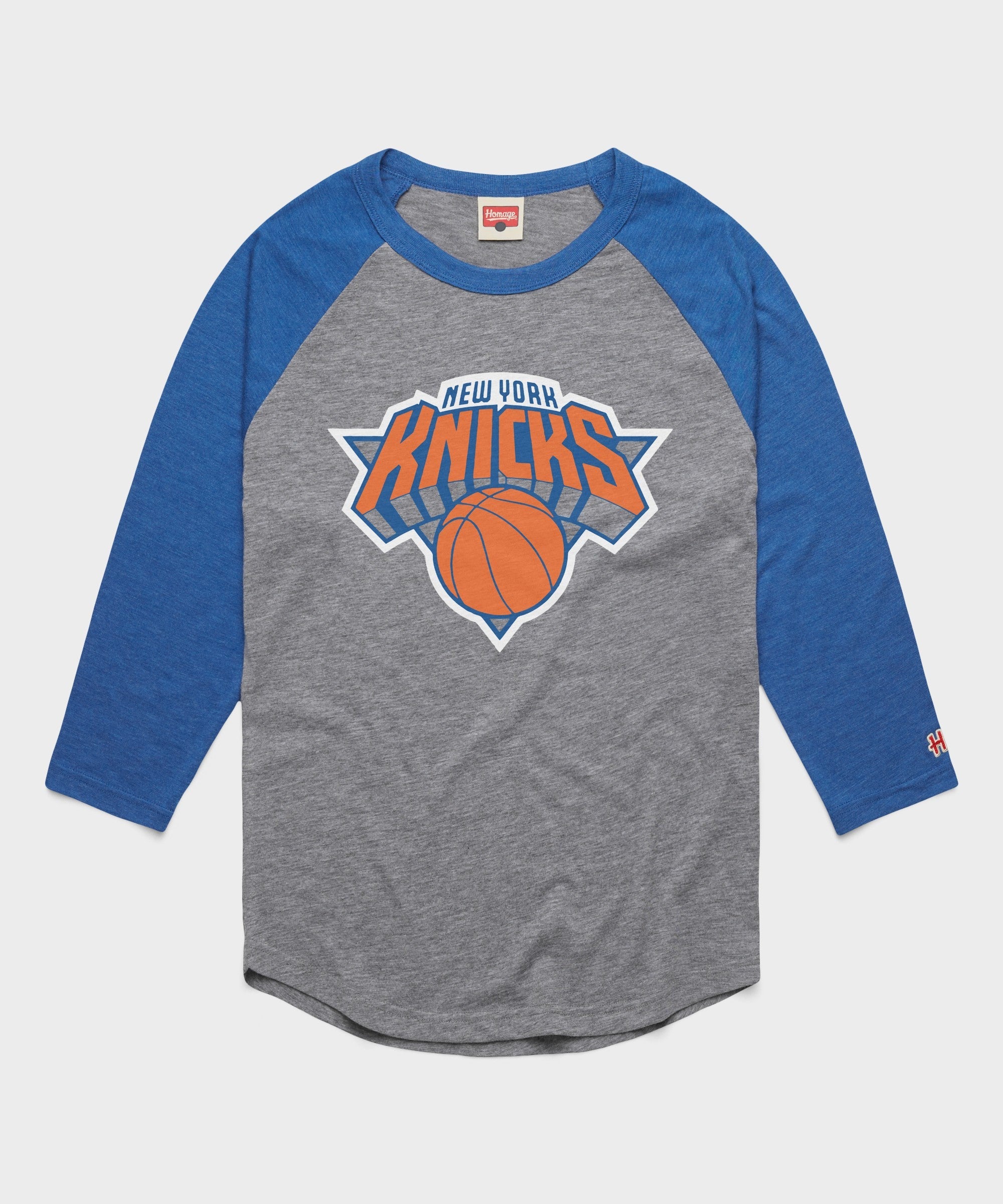 new york knicks logo raglan