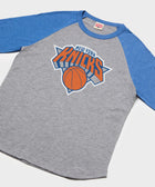 new york knicks logo raglan