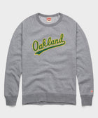 Oakland Athletics Jersey Logo '87 Crewneck