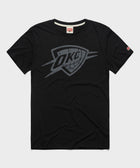 oklahoma city thunder logo blackout