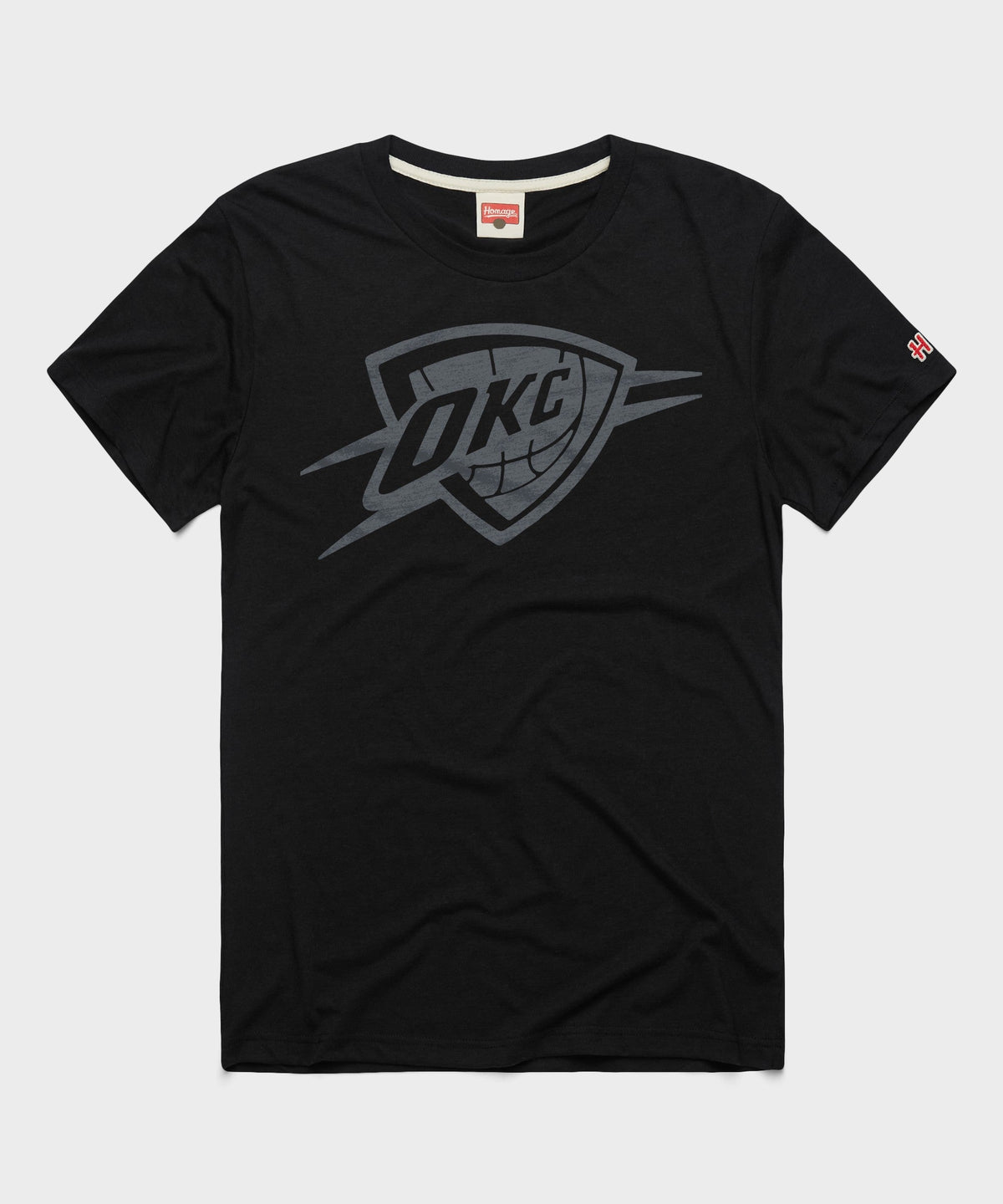 oklahoma city thunder logo blackout