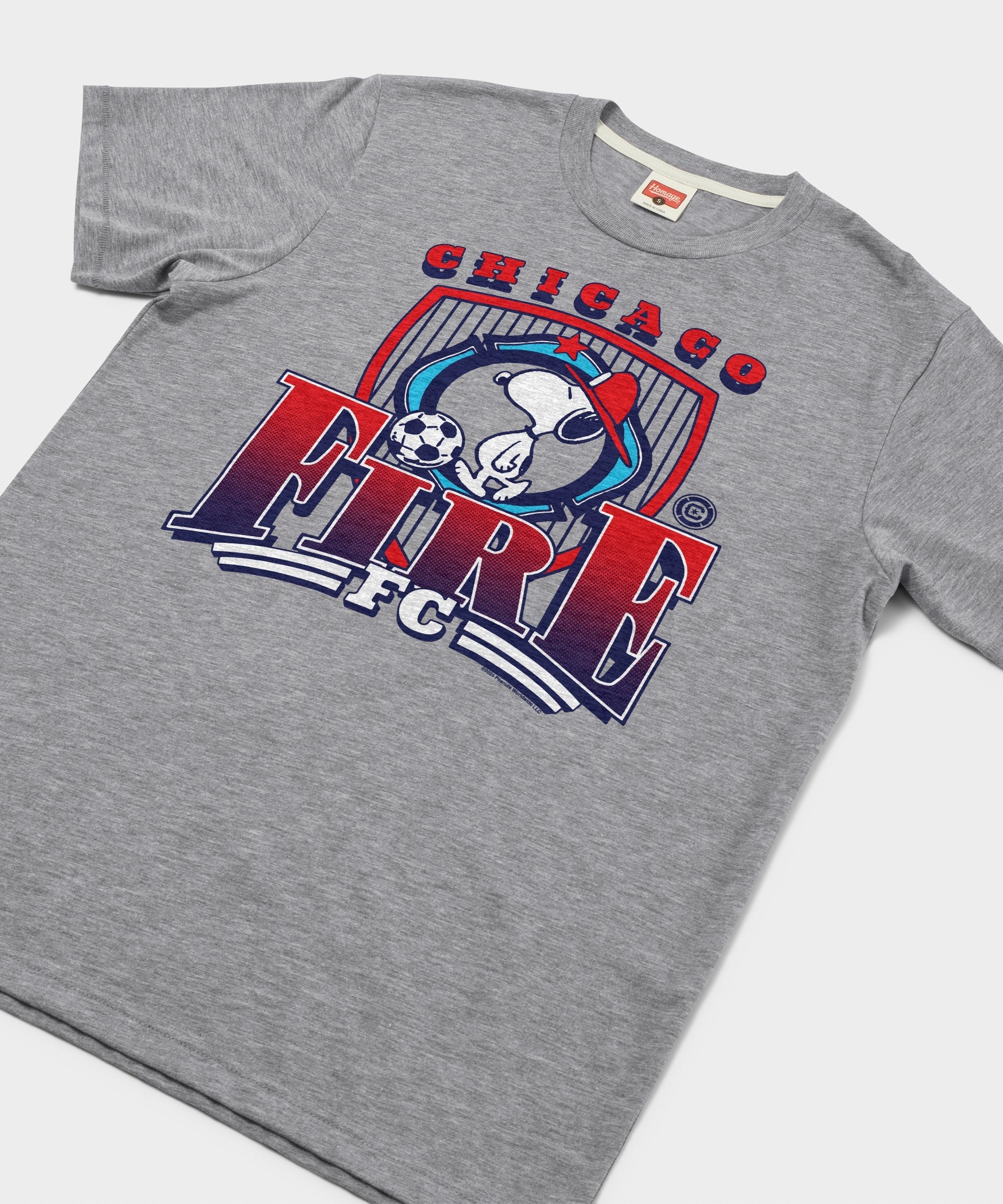 peanuts snoopy x chicago fire fc