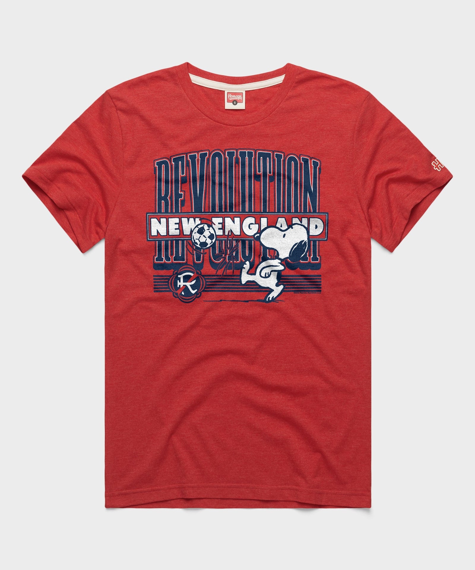 peanuts snoopy x new england revolution