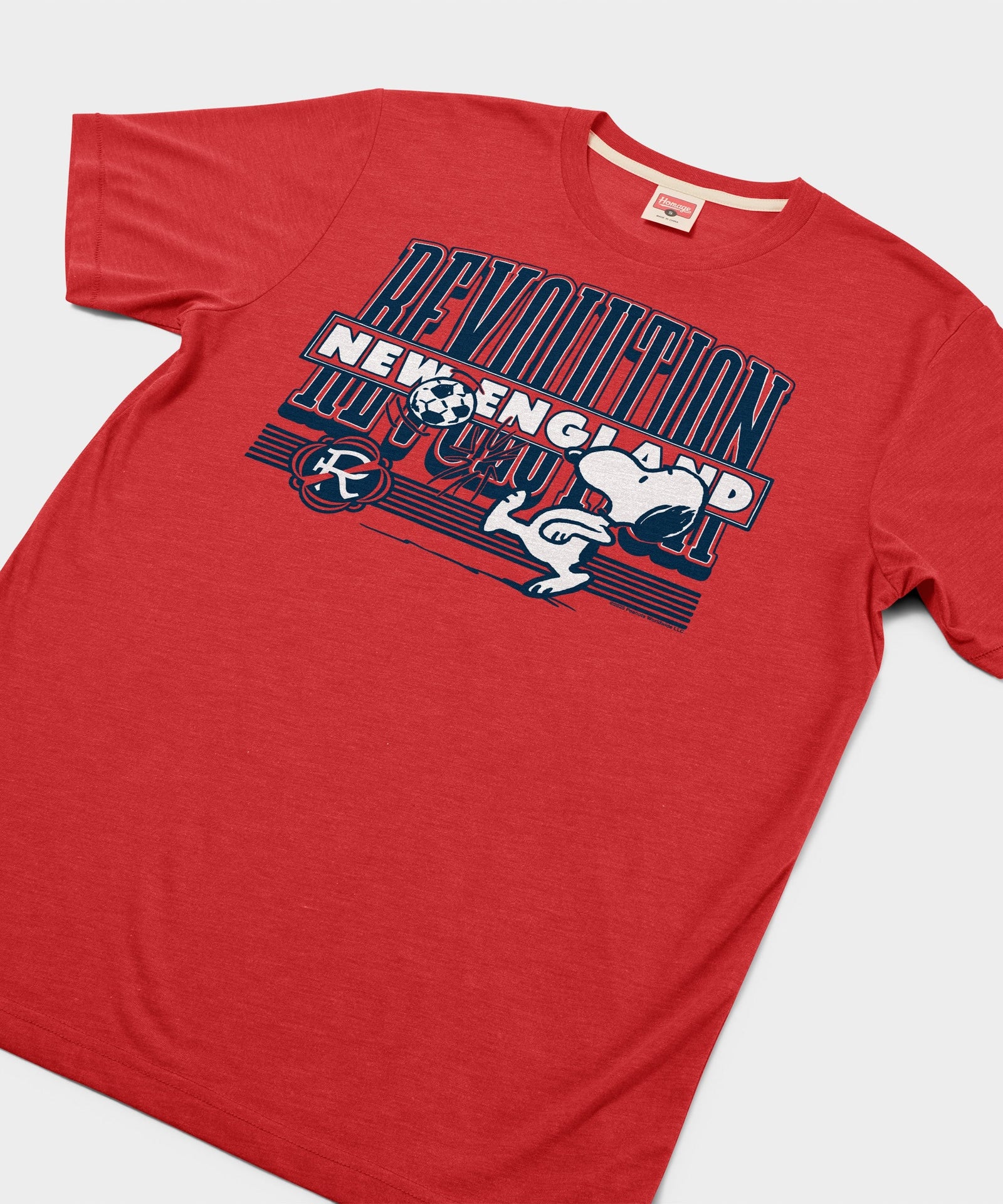 peanuts snoopy x new england revolution