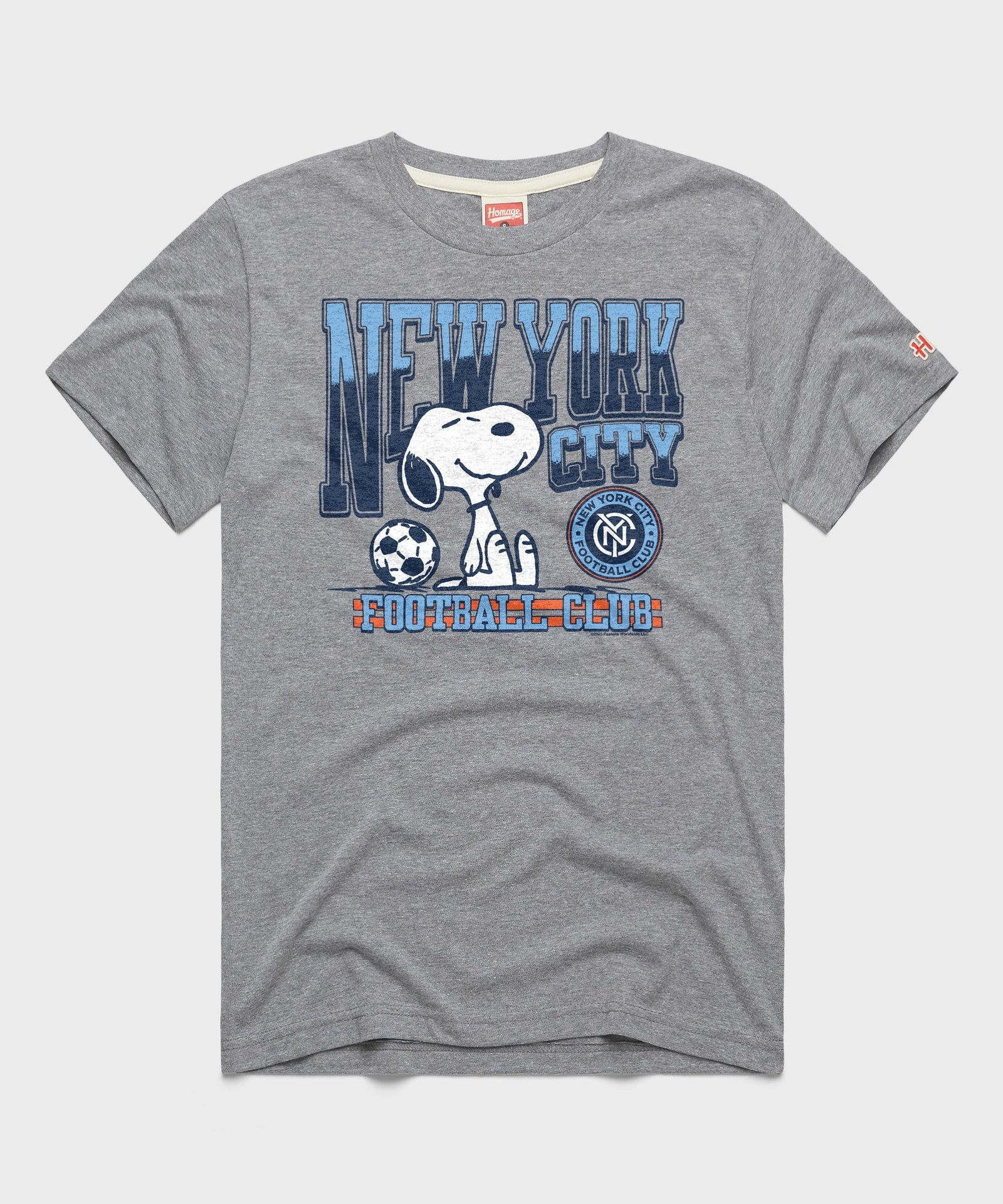 peanuts snoopy x new york city fc
