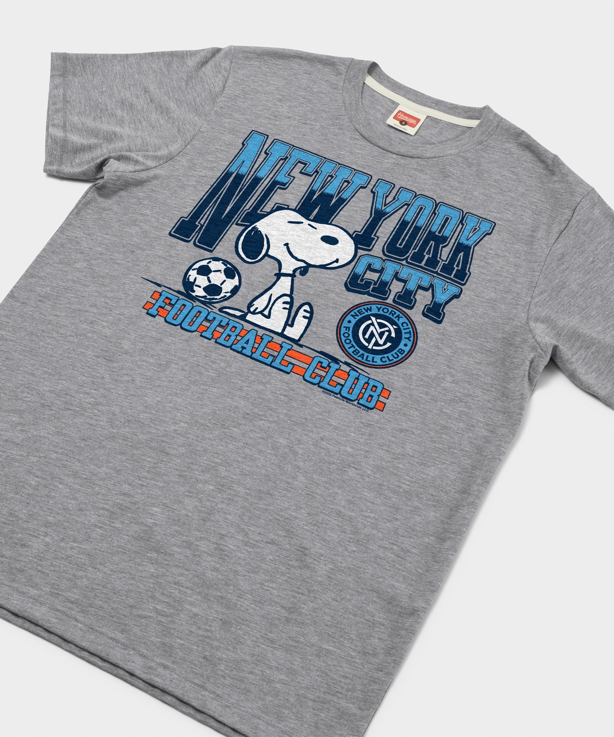 peanuts snoopy x new york city fc
