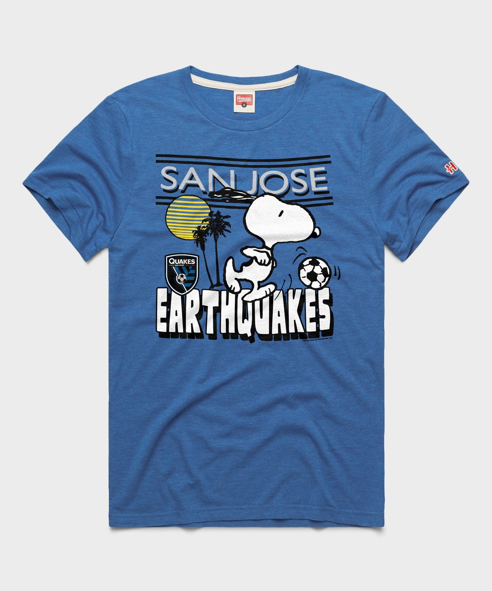 peanuts snoopy x san jose earthquakes