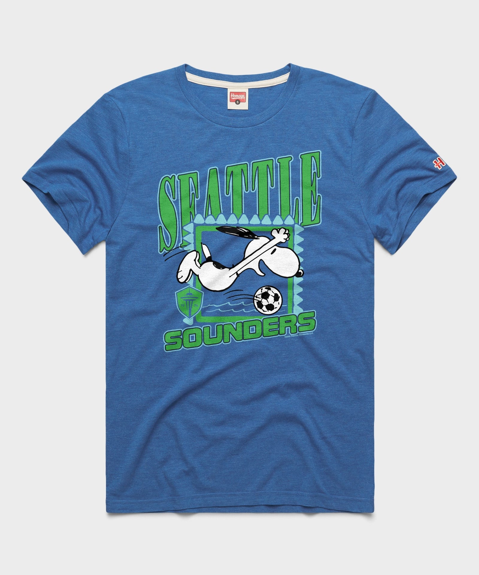 peanuts snoopy x seattle sounders fc