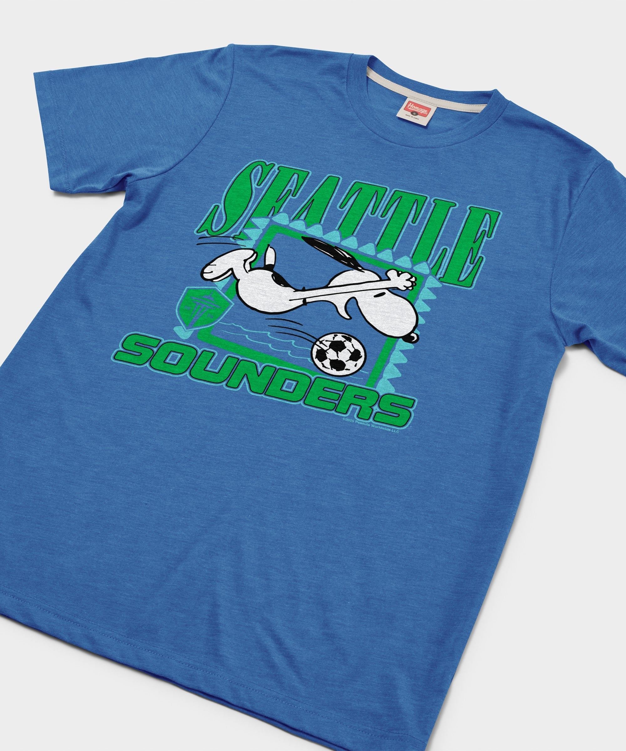 peanuts snoopy x seattle sounders fc