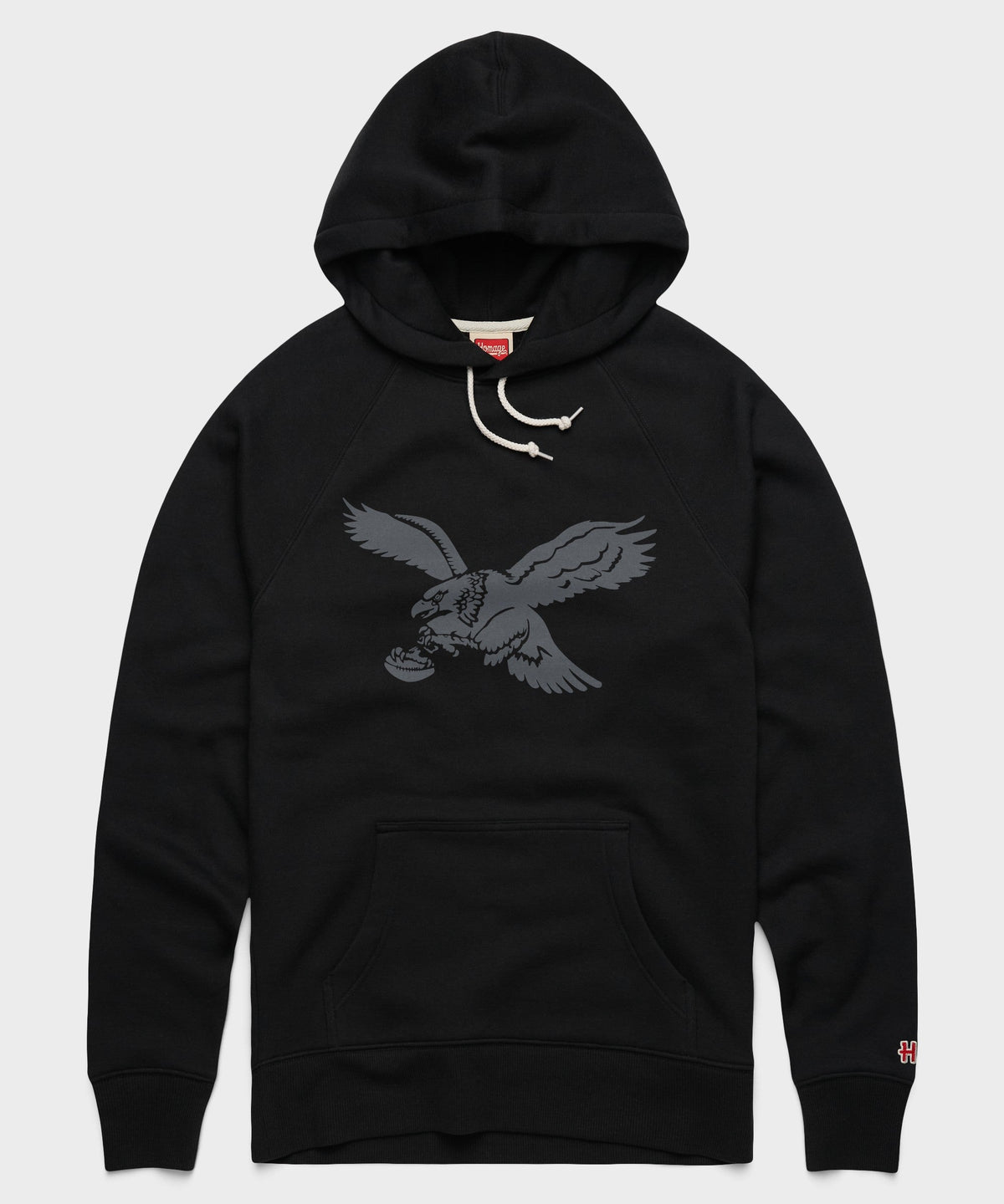 philadelphia eagles '87 blackout hoodie