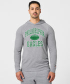 philadelphia eagles gridiron lightweight hoodie