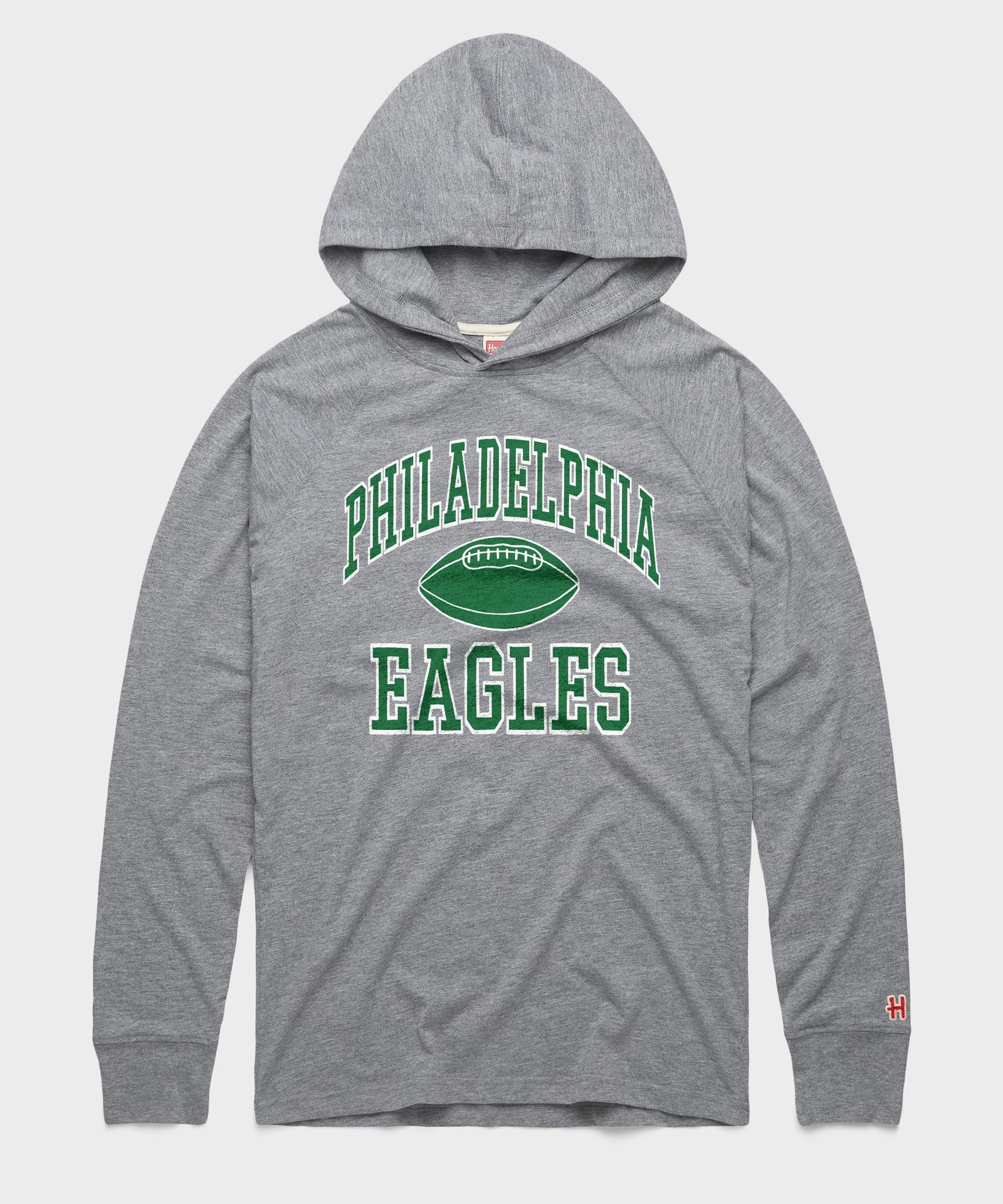 philadelphia eagles gridiron lightweight hoodie
