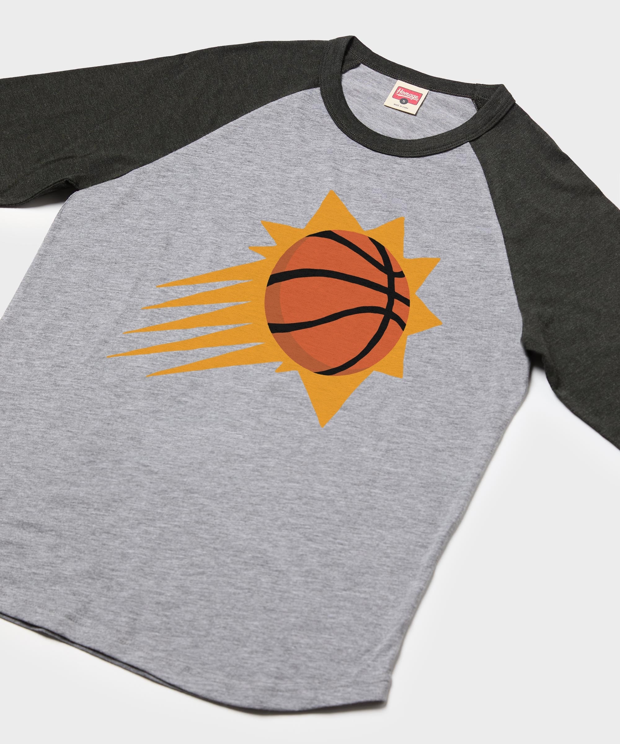 phoenix suns logo raglan