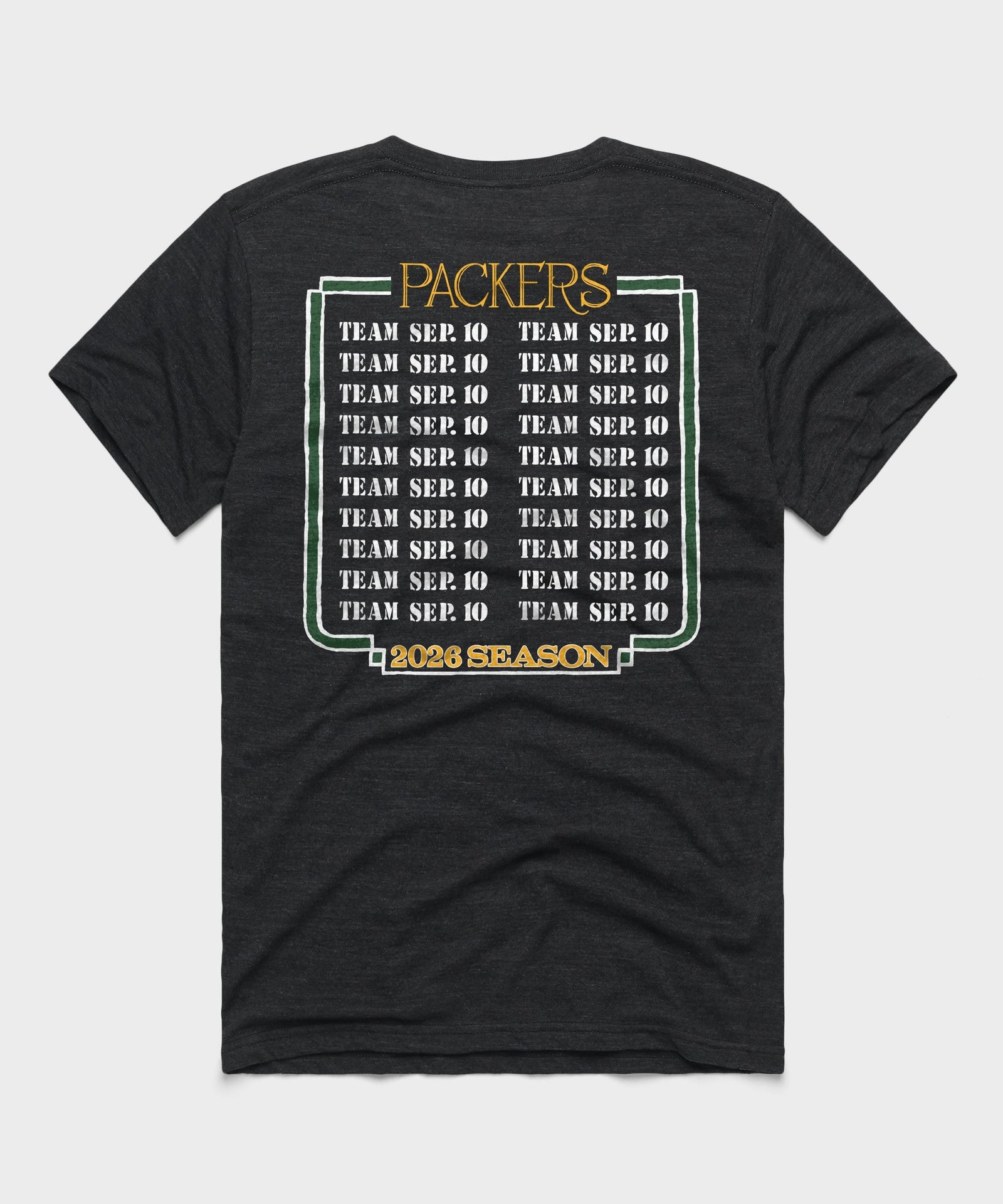 Queen x green bay packers schedule 2026
