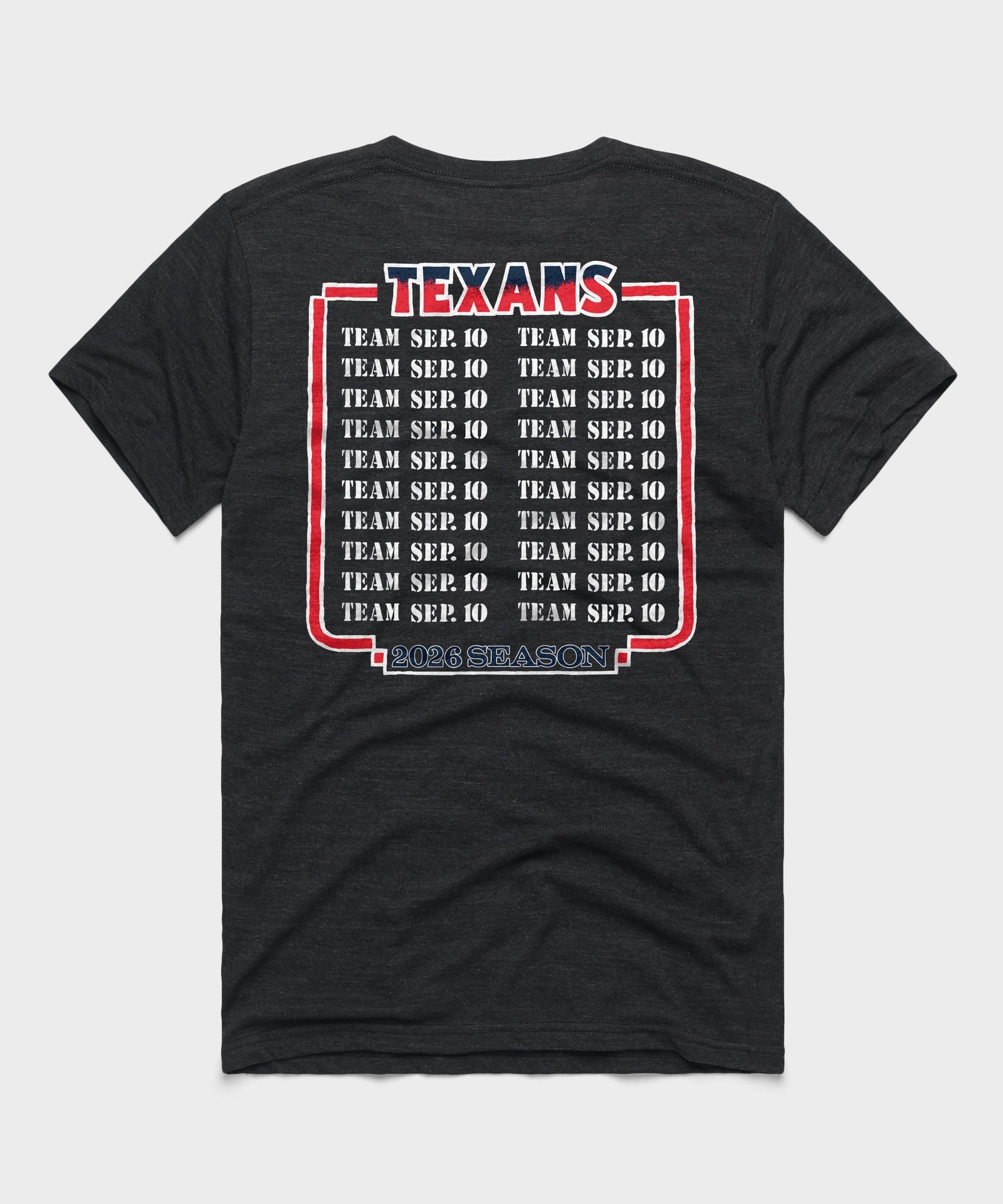 Queen x Houston Texans Schedule 2026