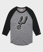 san antonio spurs logo raglan