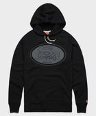 san francisco 49ers '68 blackout hoodie