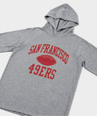 san francisco 49ers gridiron lightweight hoodie