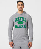 seattle seahawks gridiron lightweight hoodie