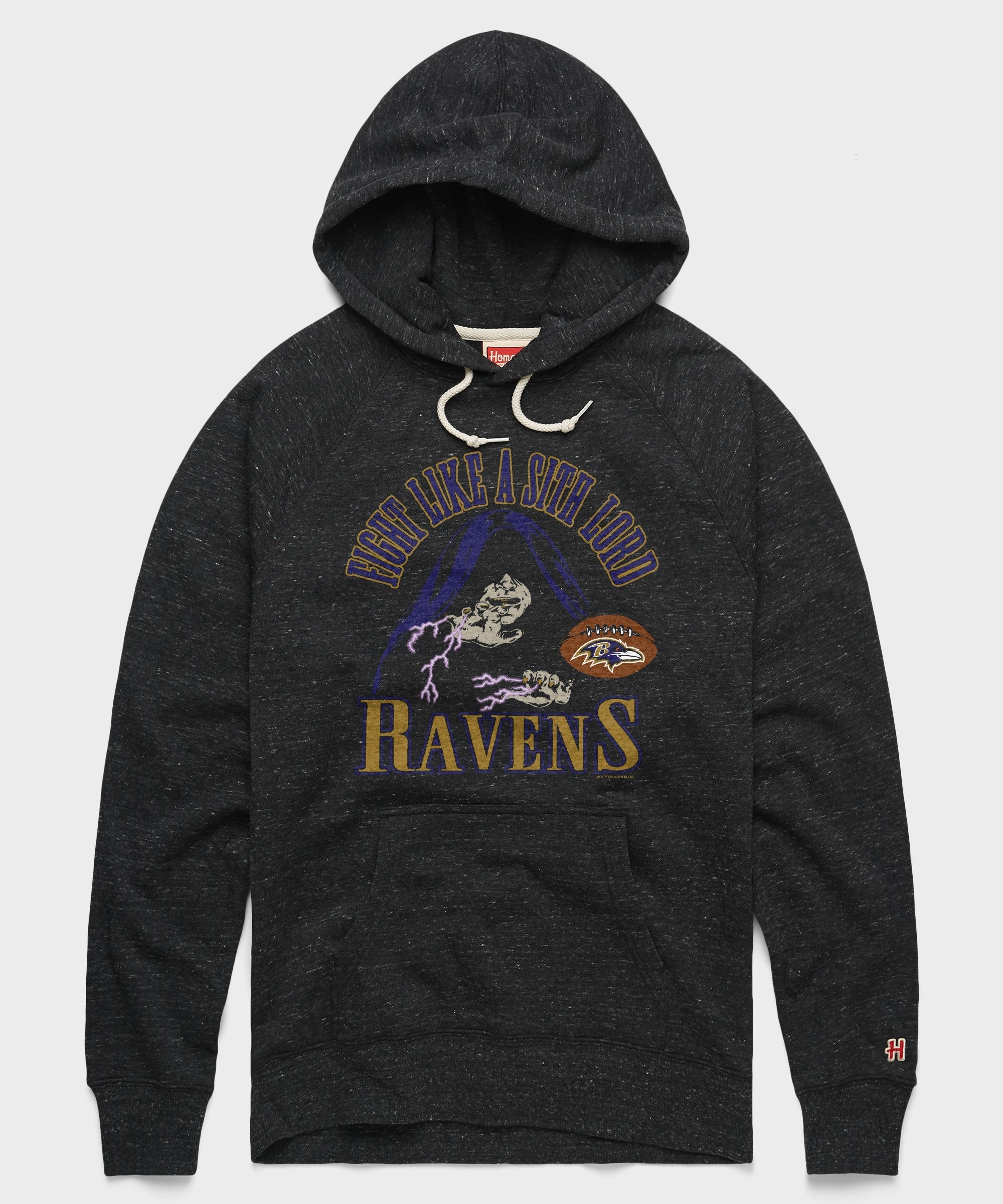 star wars x baltimore ravens dark side hoodie