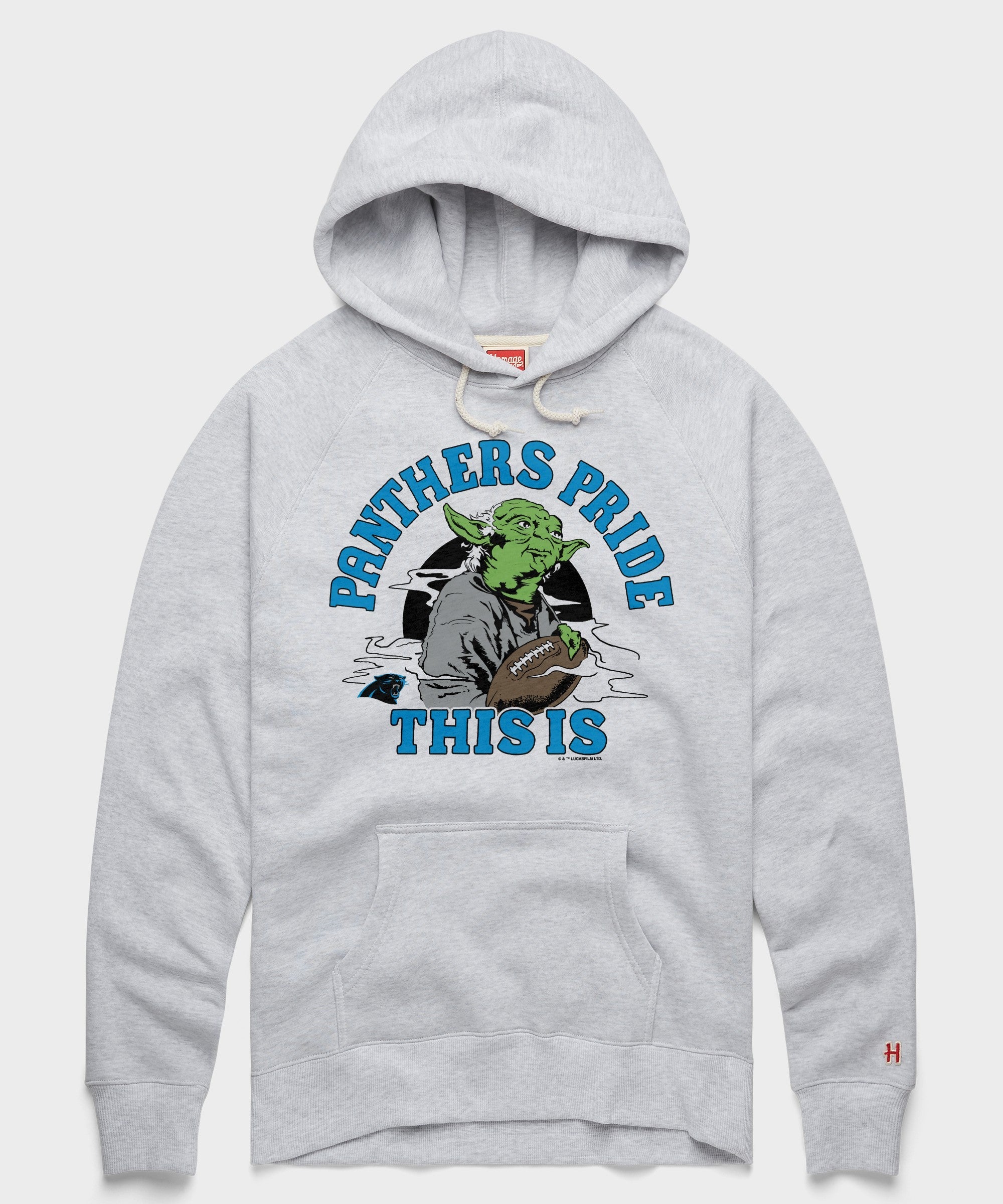 star wars x carolina panthers light side hoodie
