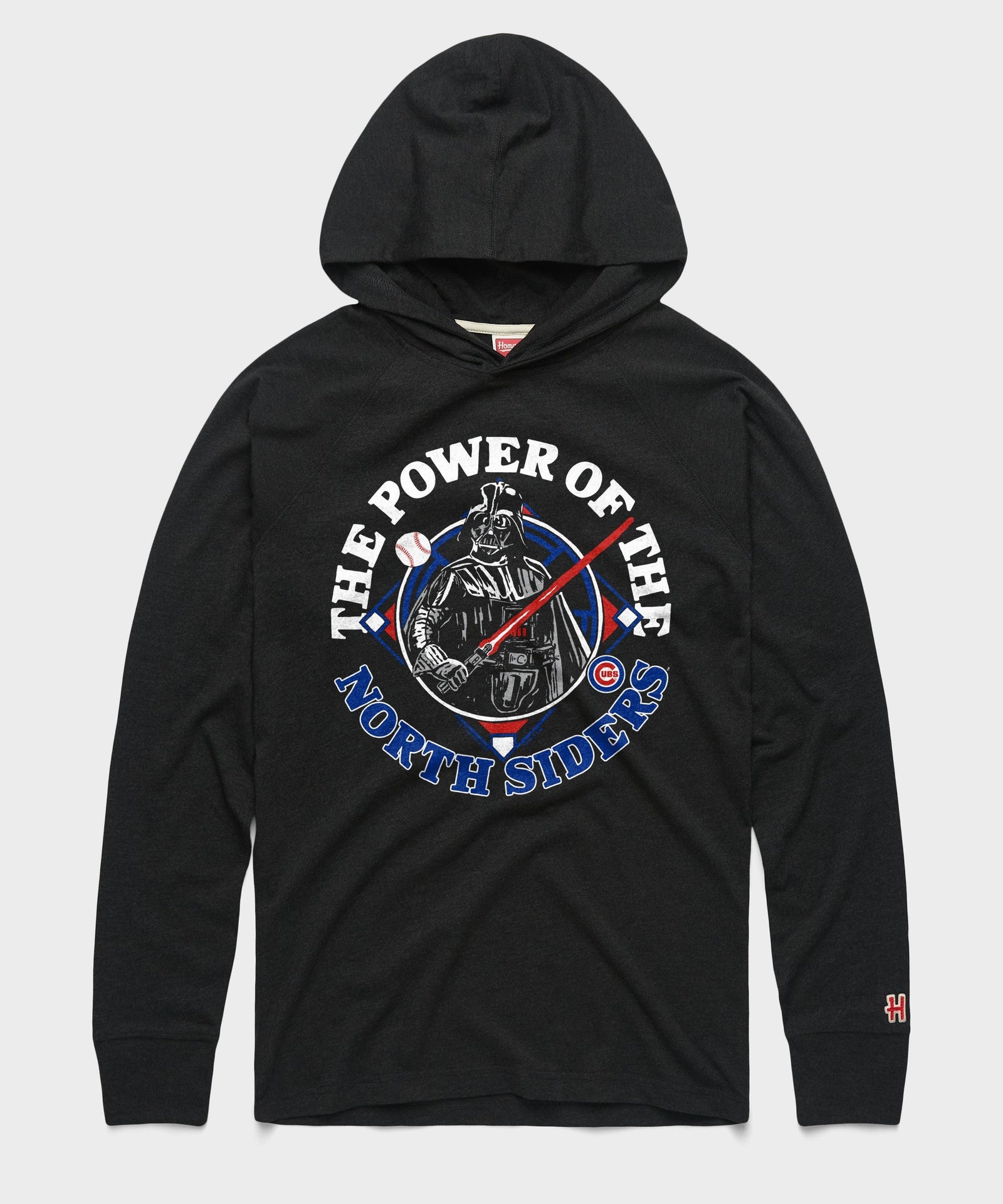 star wars x chicago cubs dark side lightweight hoodie