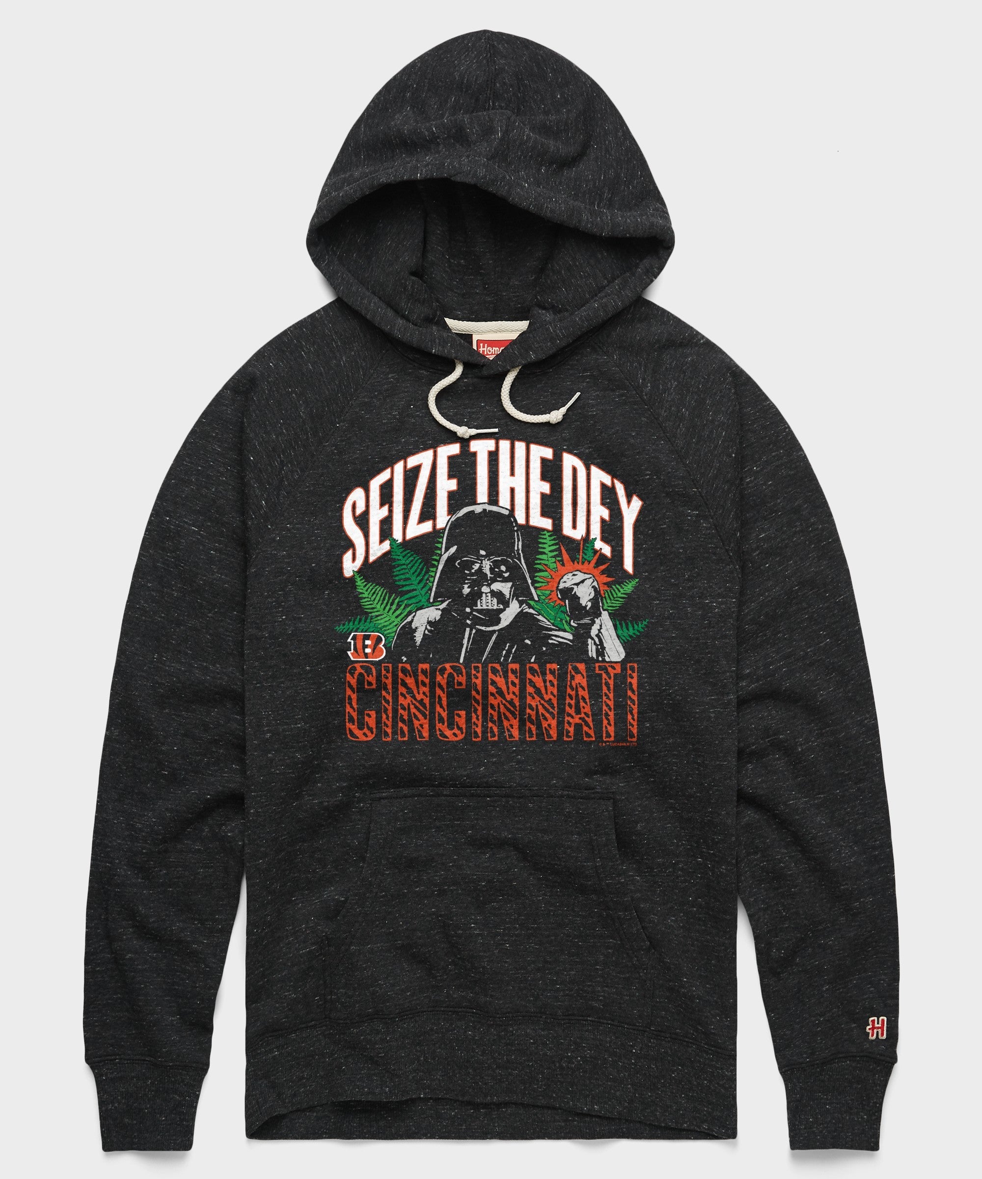 Star Wars x Cincinnati Bengals Dark Side Hoodie Charcoal