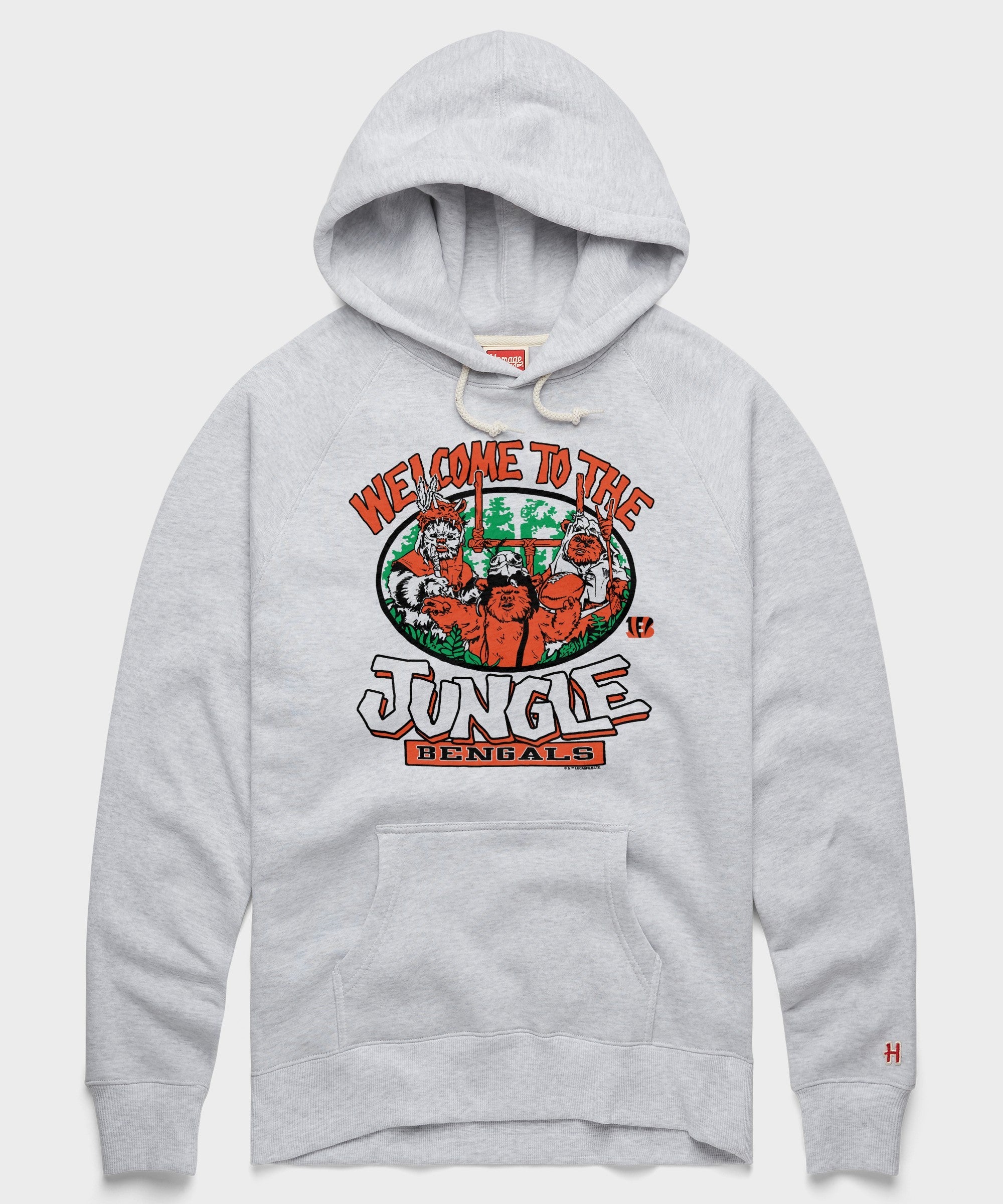 Star Wars x Cincinnati Bengals Light Side Hoodie Ash