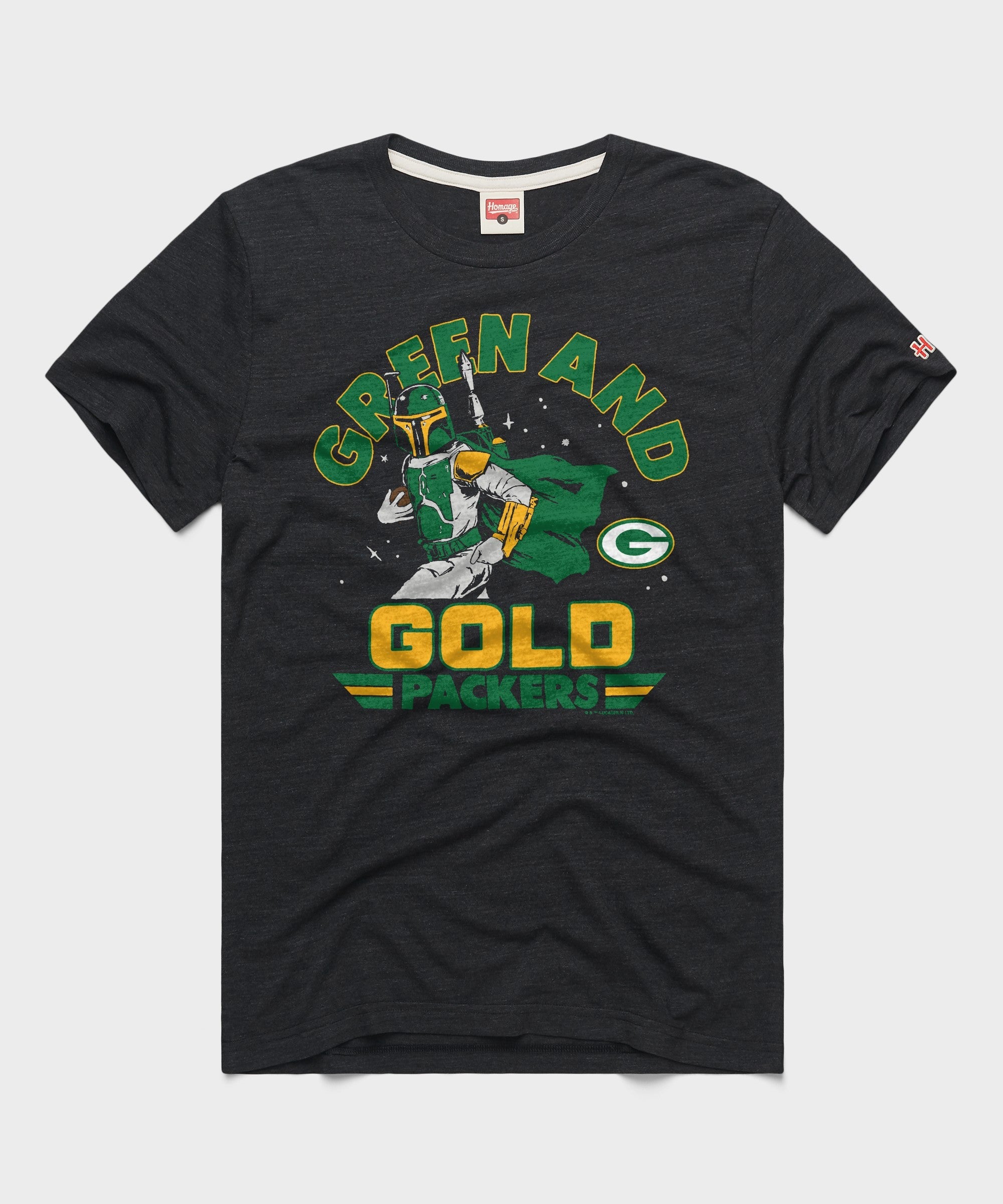 star wars x green bay packers dark side