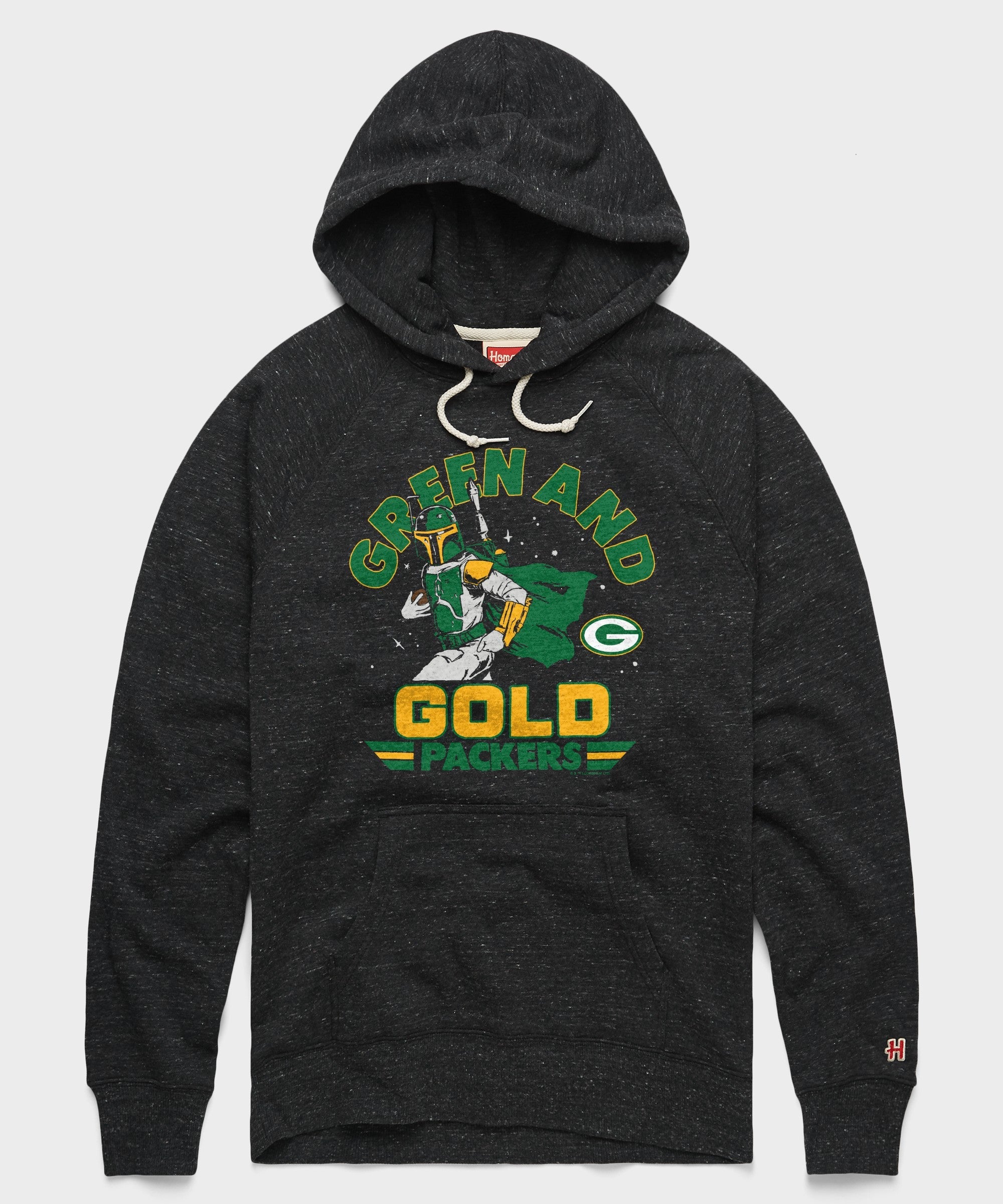star wars x green bay packers dark side hoodie