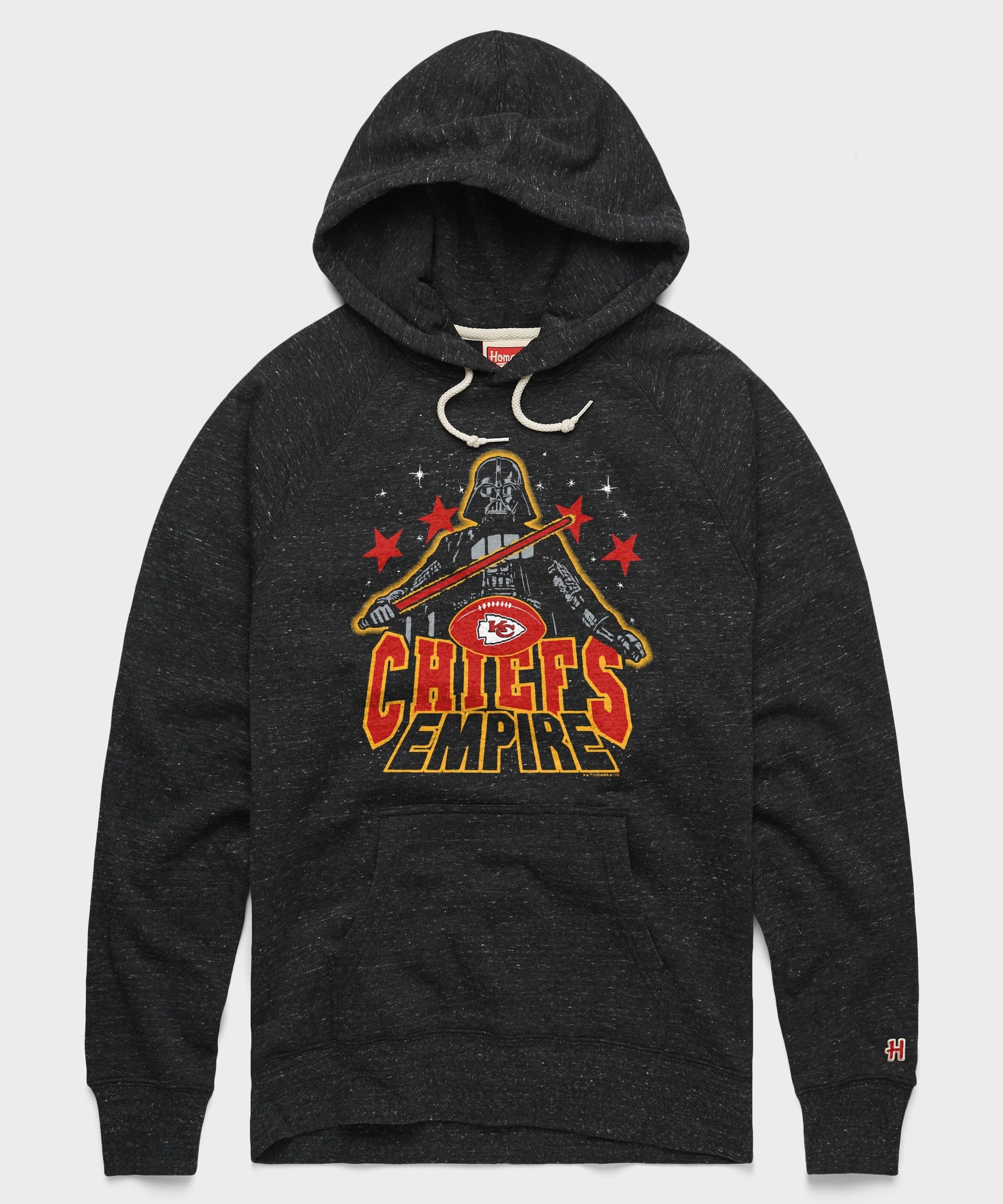 Star Wars x Kansas City Chiefs Dark Side Hoodie Charcoal