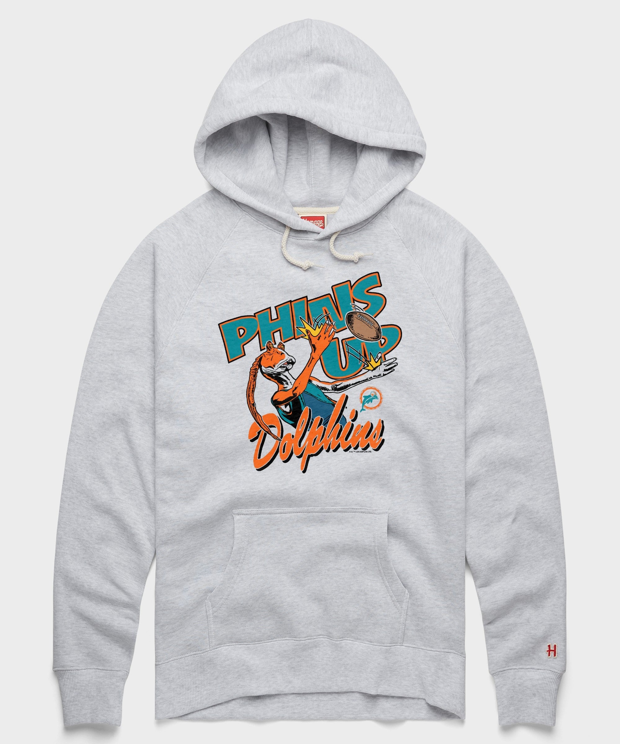 star wars x miami dolphins light side hoodie