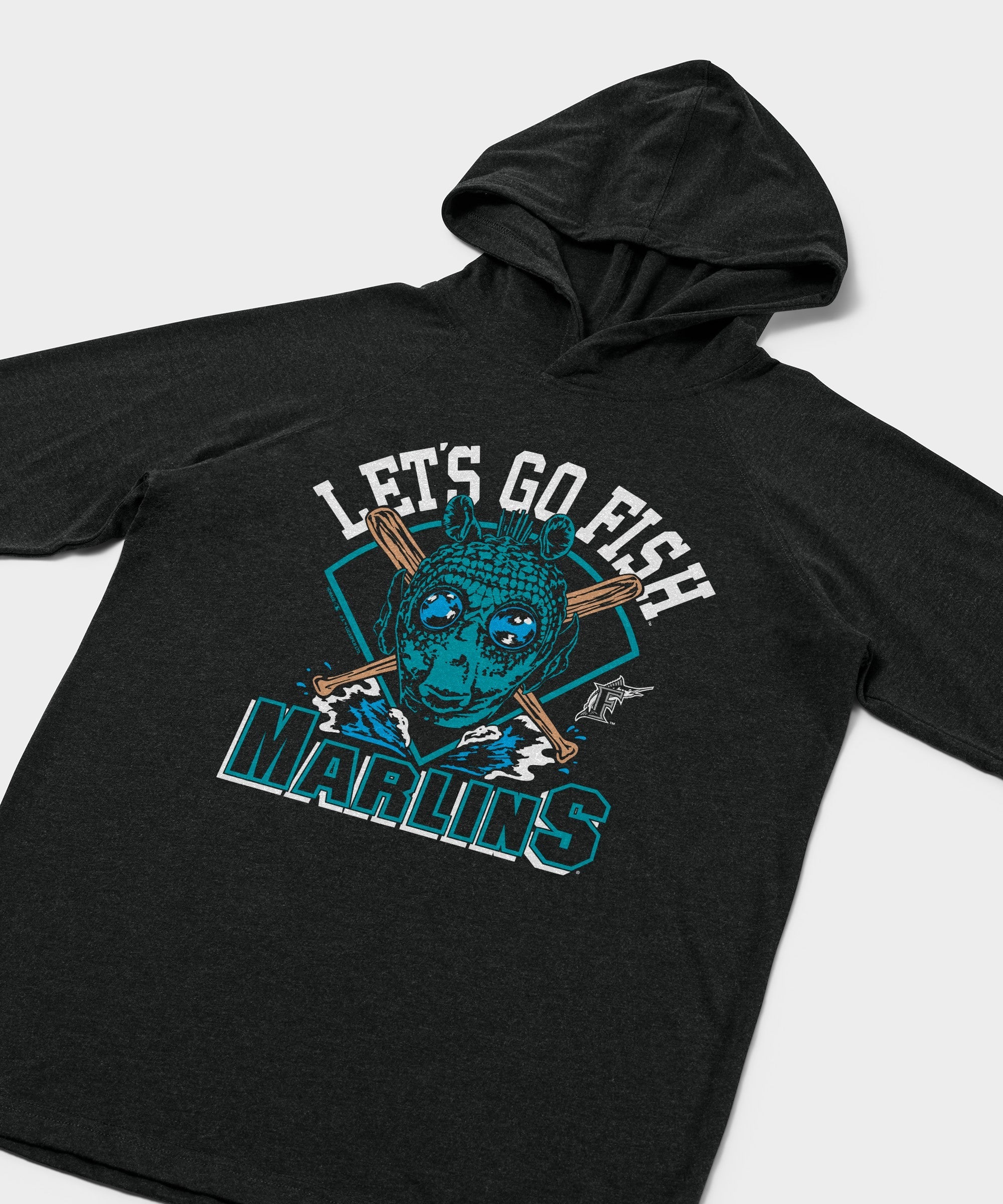 star wars x miami marlins dark side lightweight hoodie