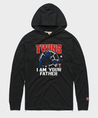 star wars x minnesota twins dark side lightweight hoodie