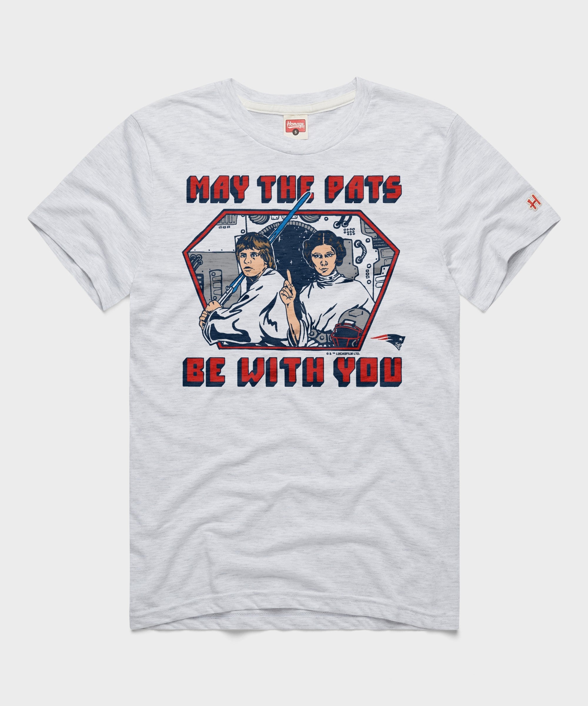 star wars x new england patriots light side