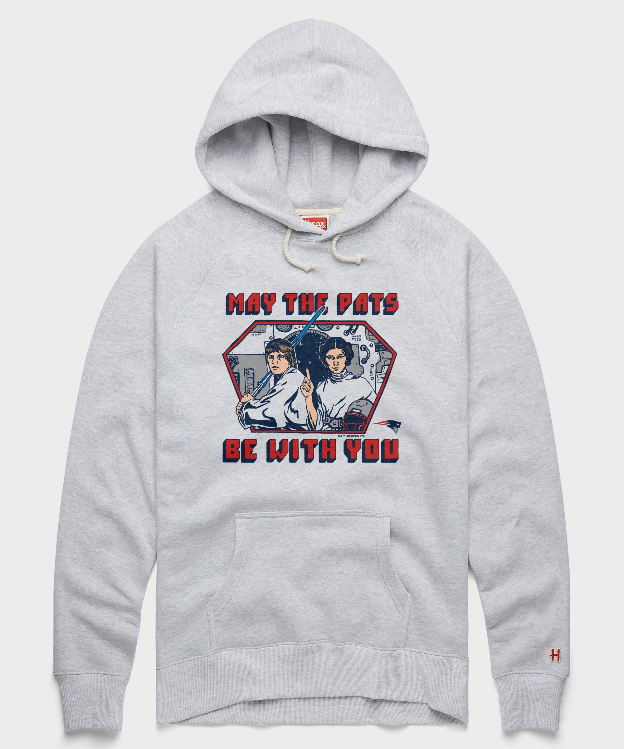 star wars x new england patriots light side hoodie