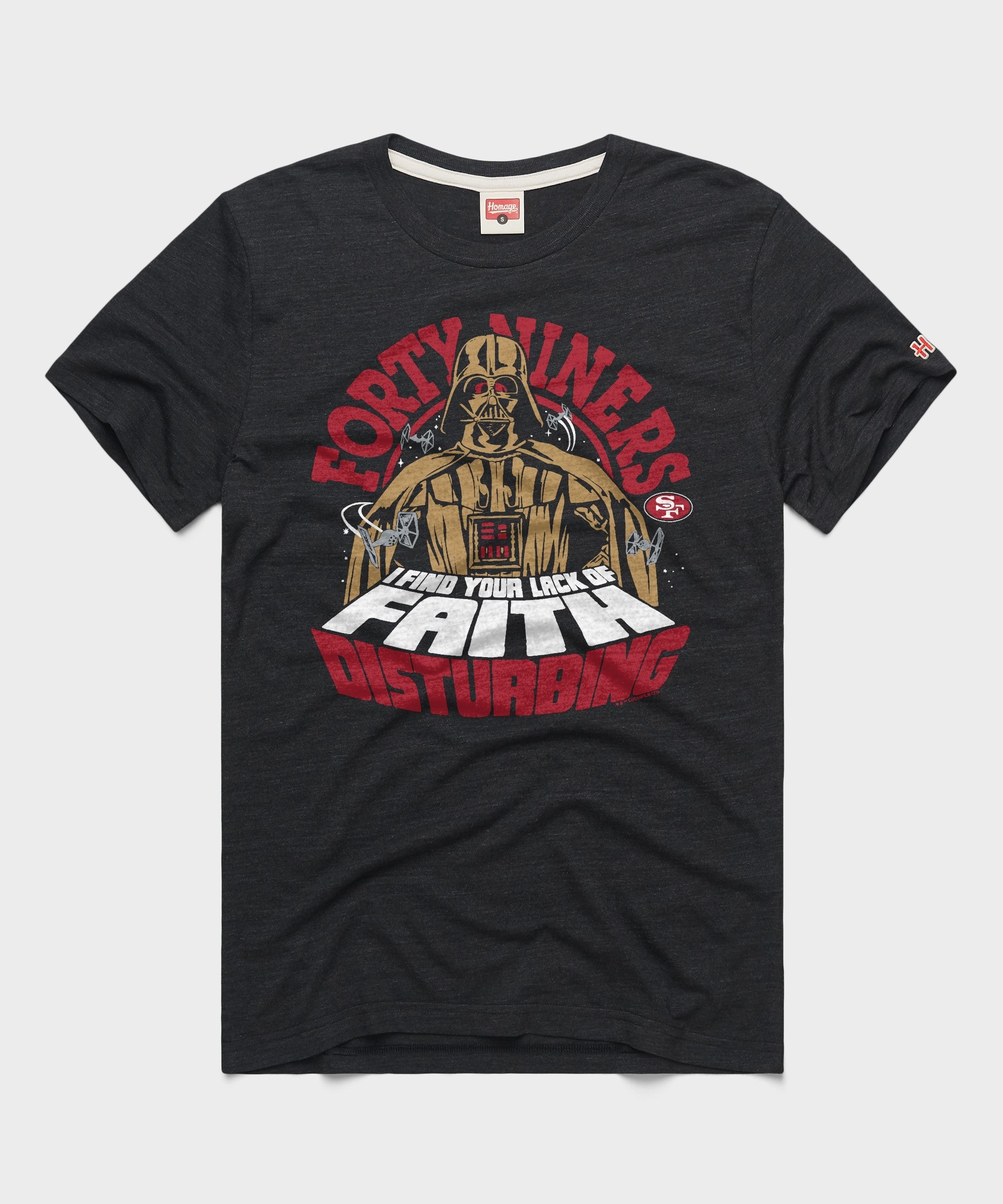 star wars x san francisco 49ers dark side