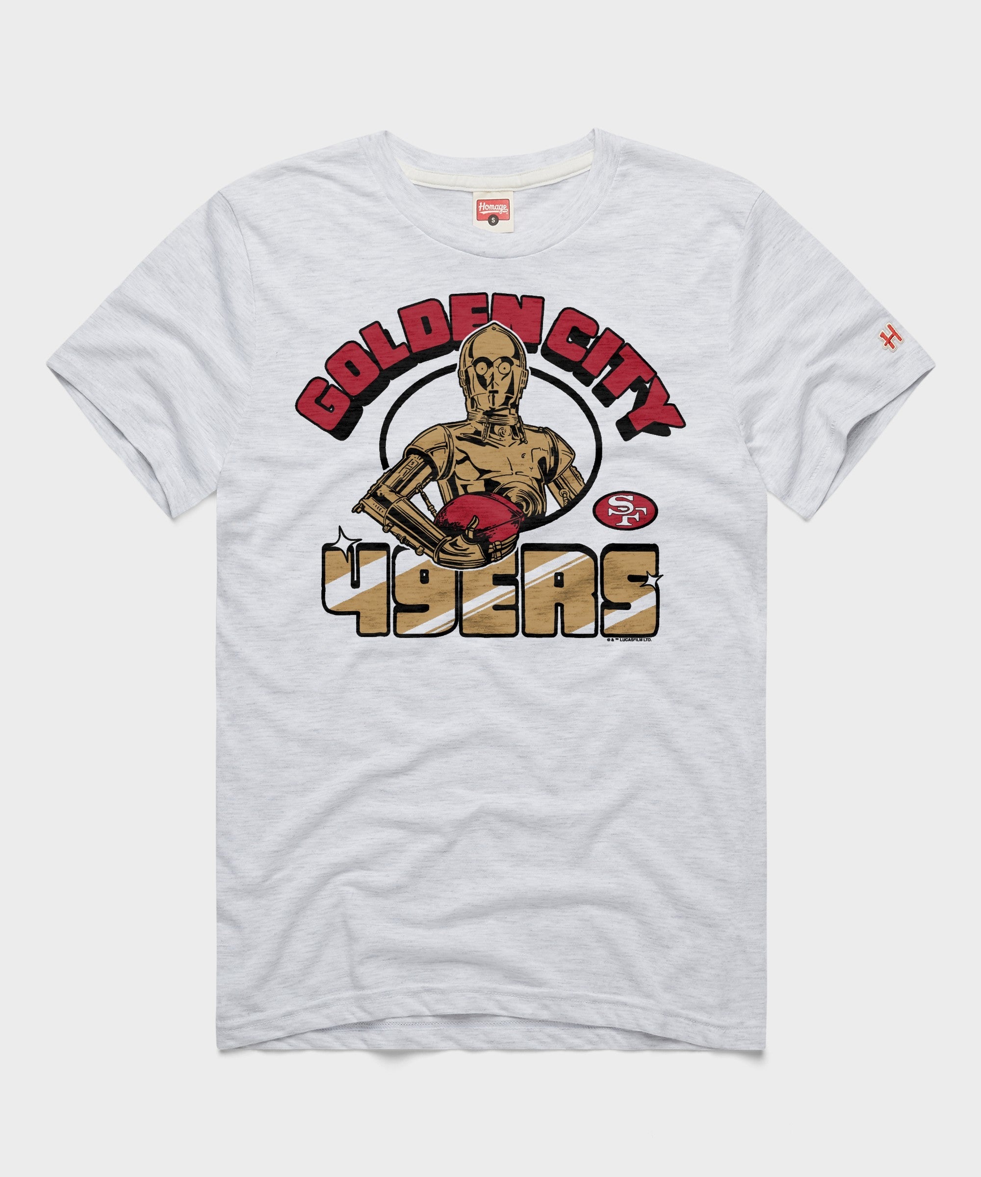 star wars x san francisco 49ers light side