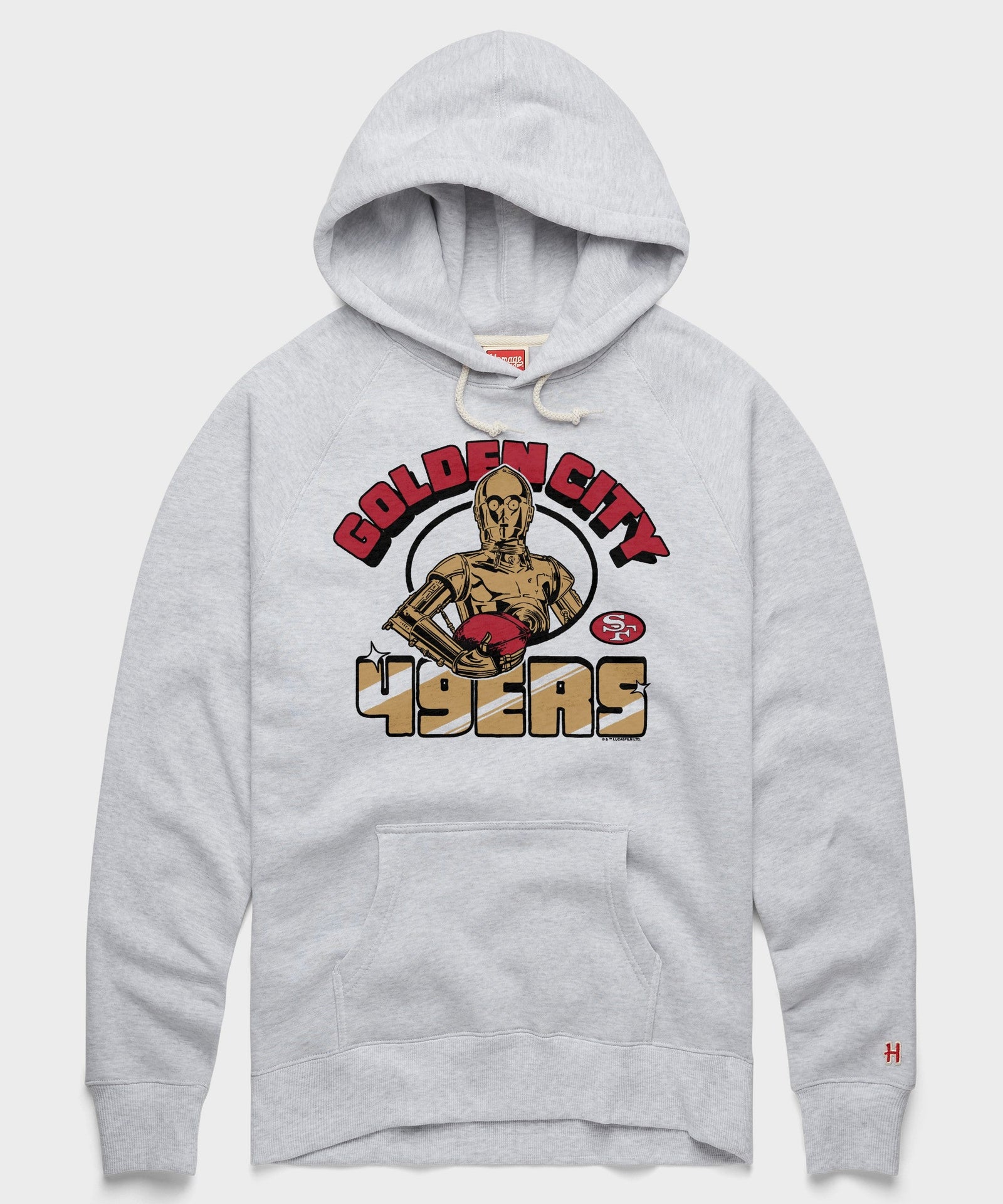 star wars x san francisco 49ers light side hoodie