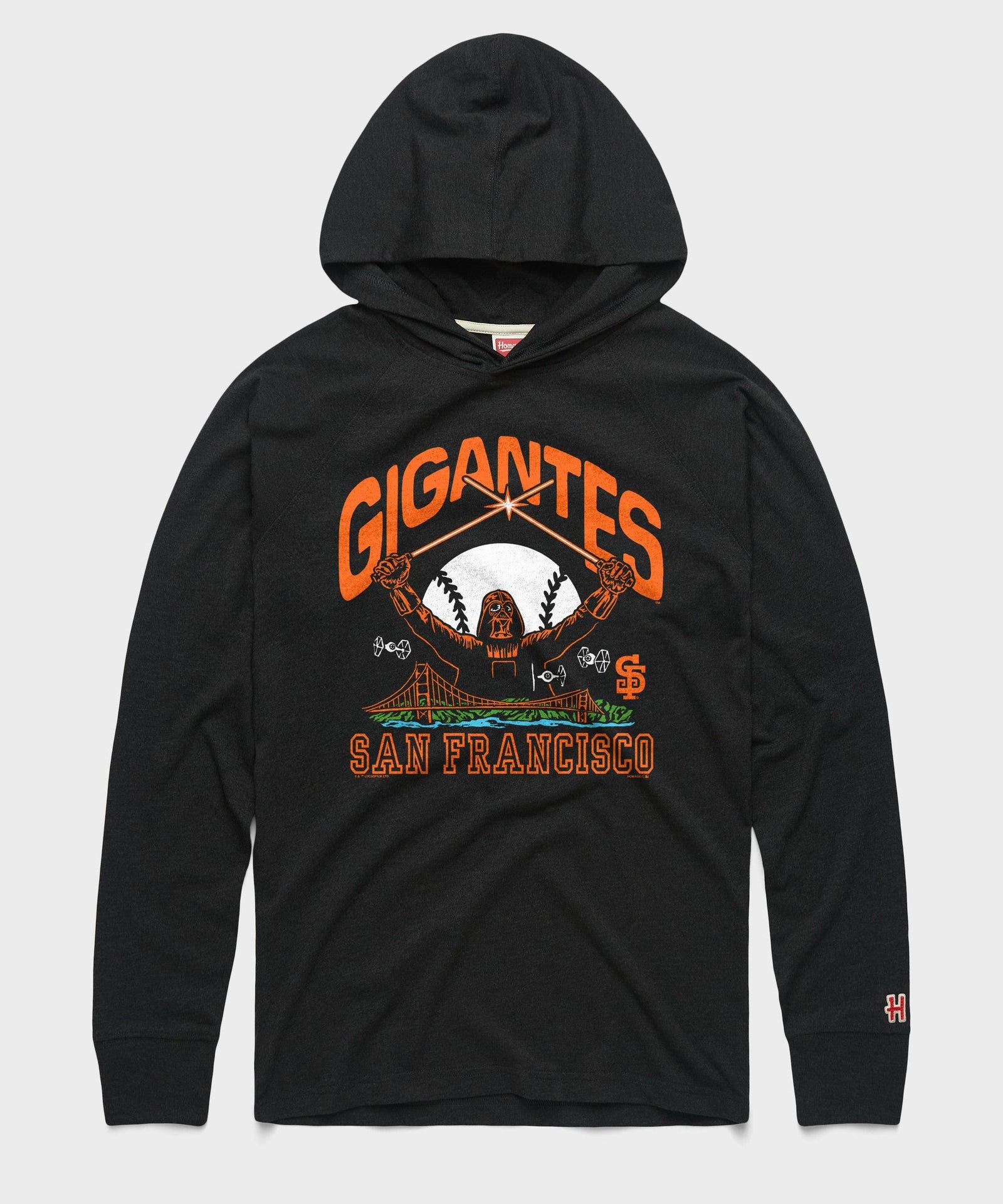 Star Wars x San Francisco Giants Dark Side Lightweight Hoodie