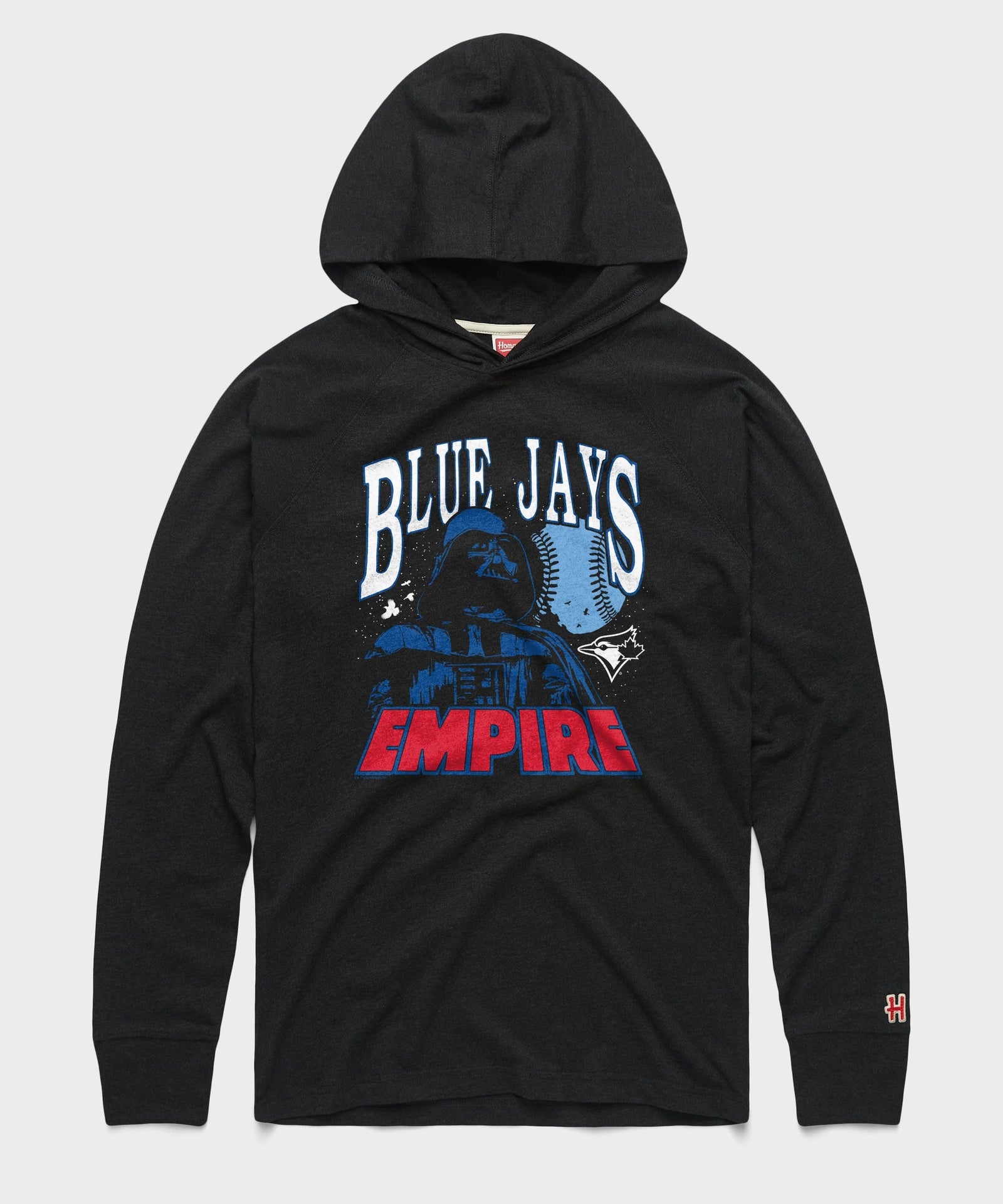 star wars x toronto blue jays dark side lightweight hoodie