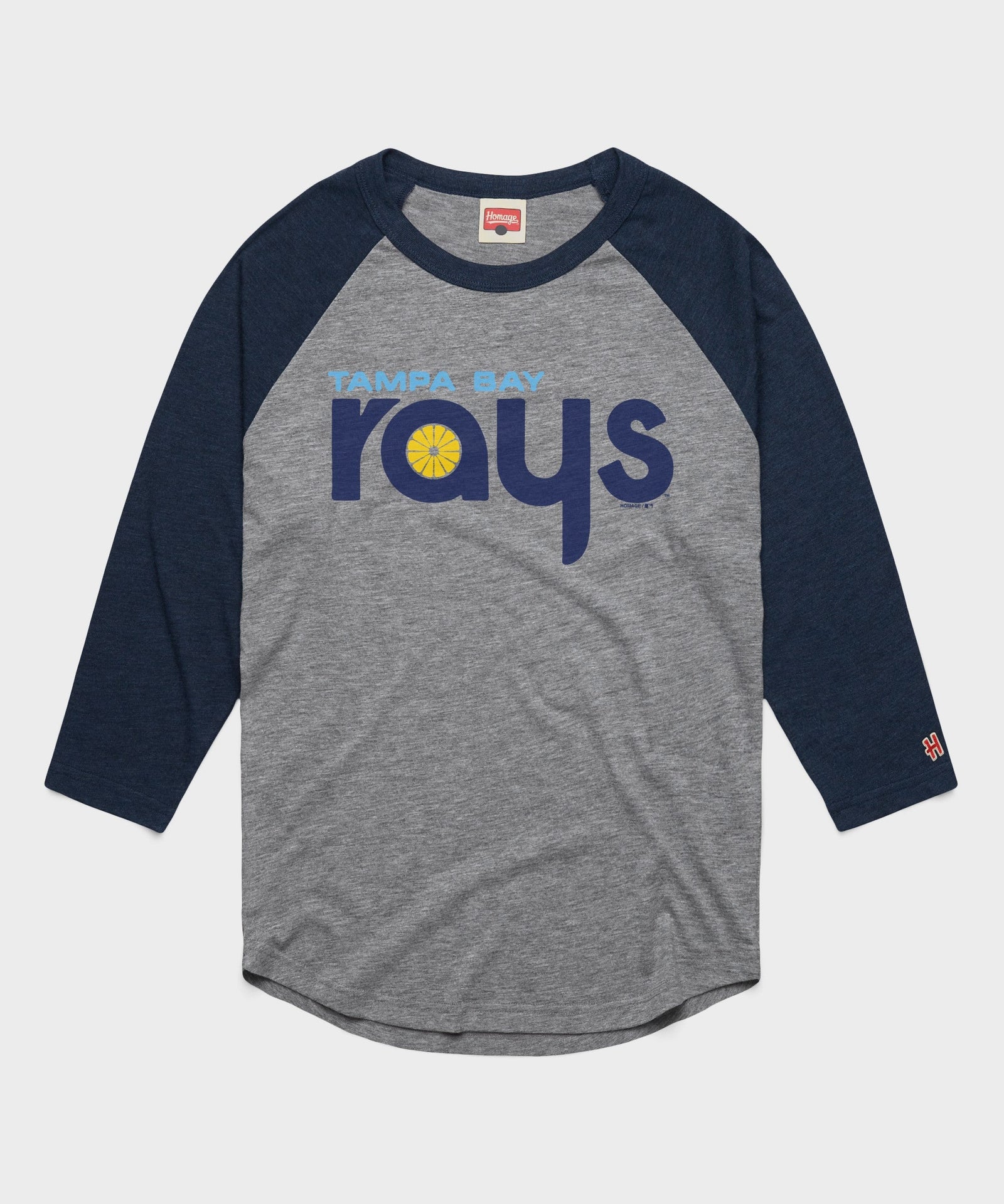 tampa bay rays jersey logo '12 raglan