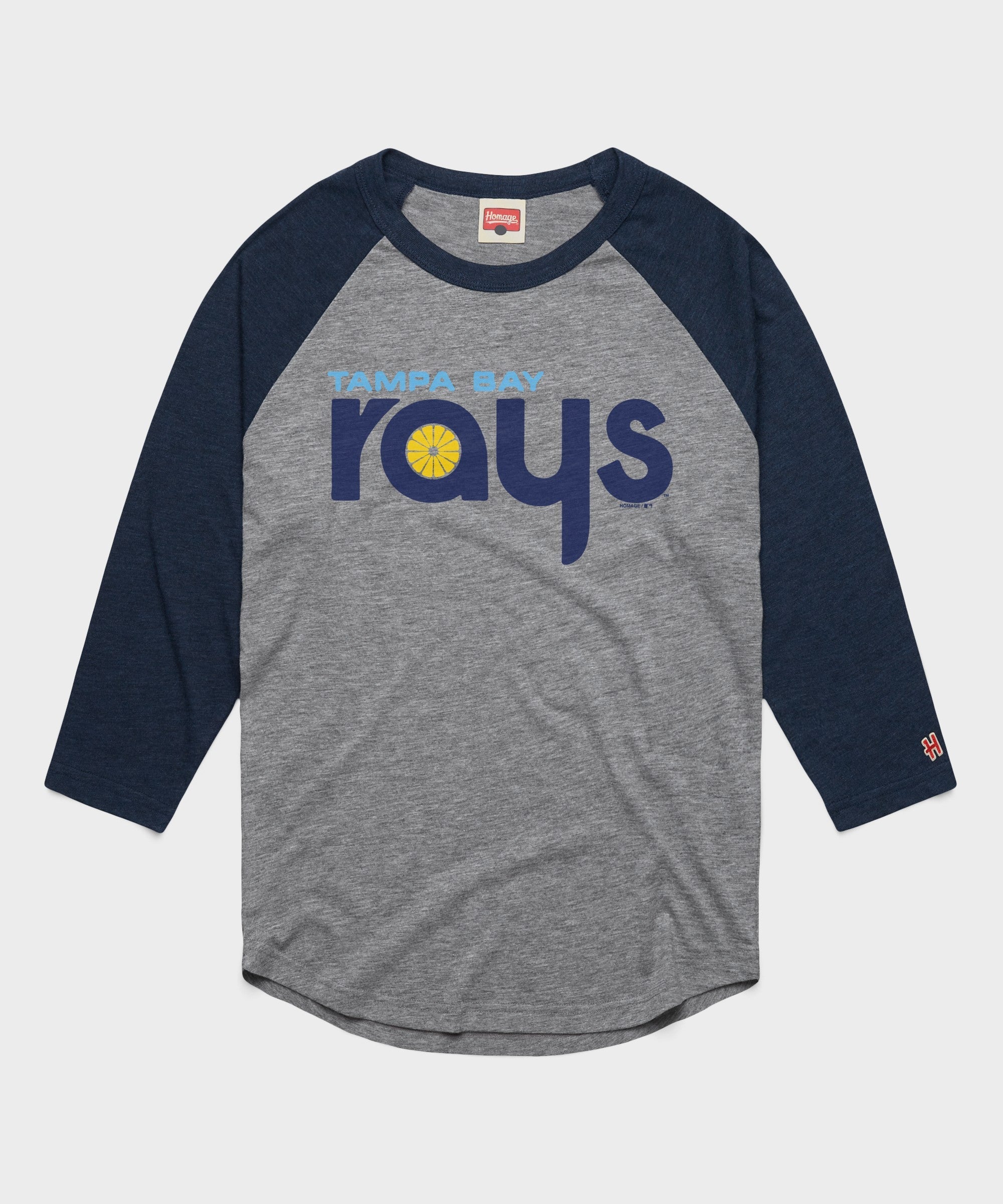 tampa bay rays jersey logo '12 raglan