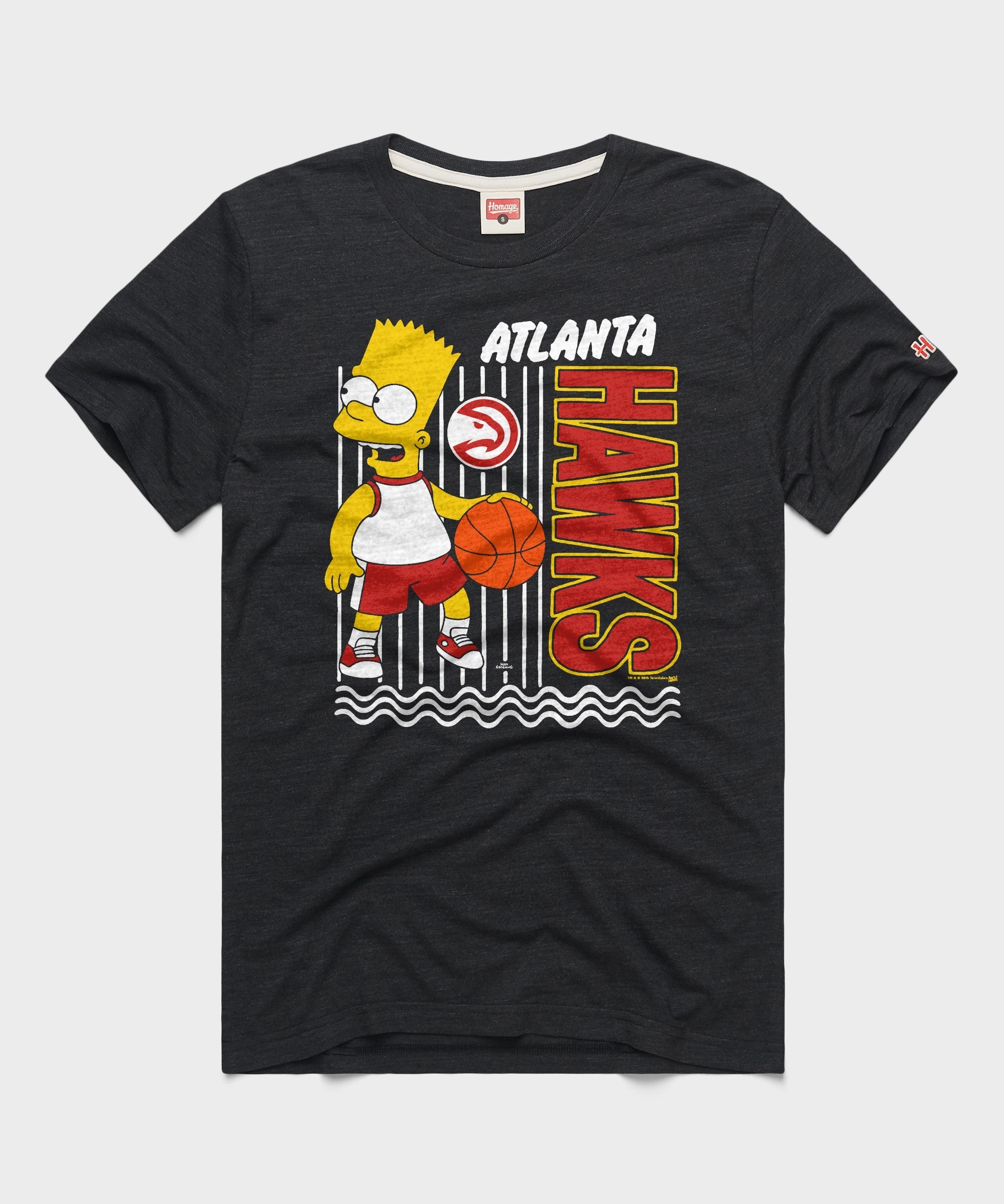the simpsons bart x atlanta hawks