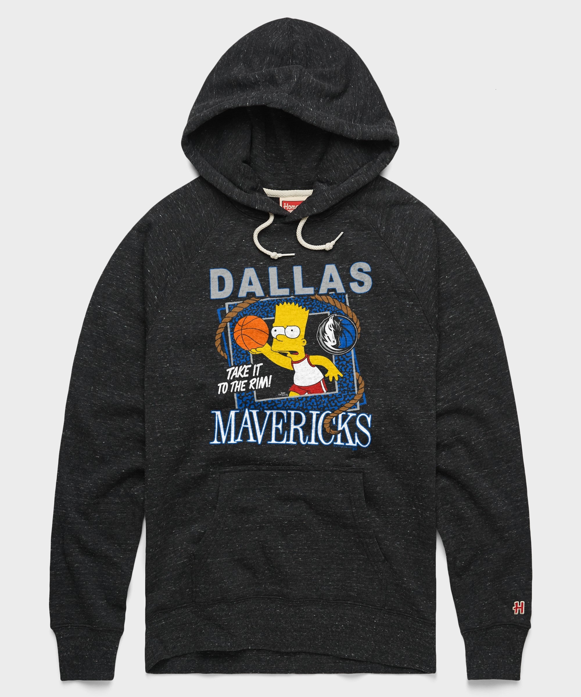 the simpsons bart x dallas mavericks hoodie
