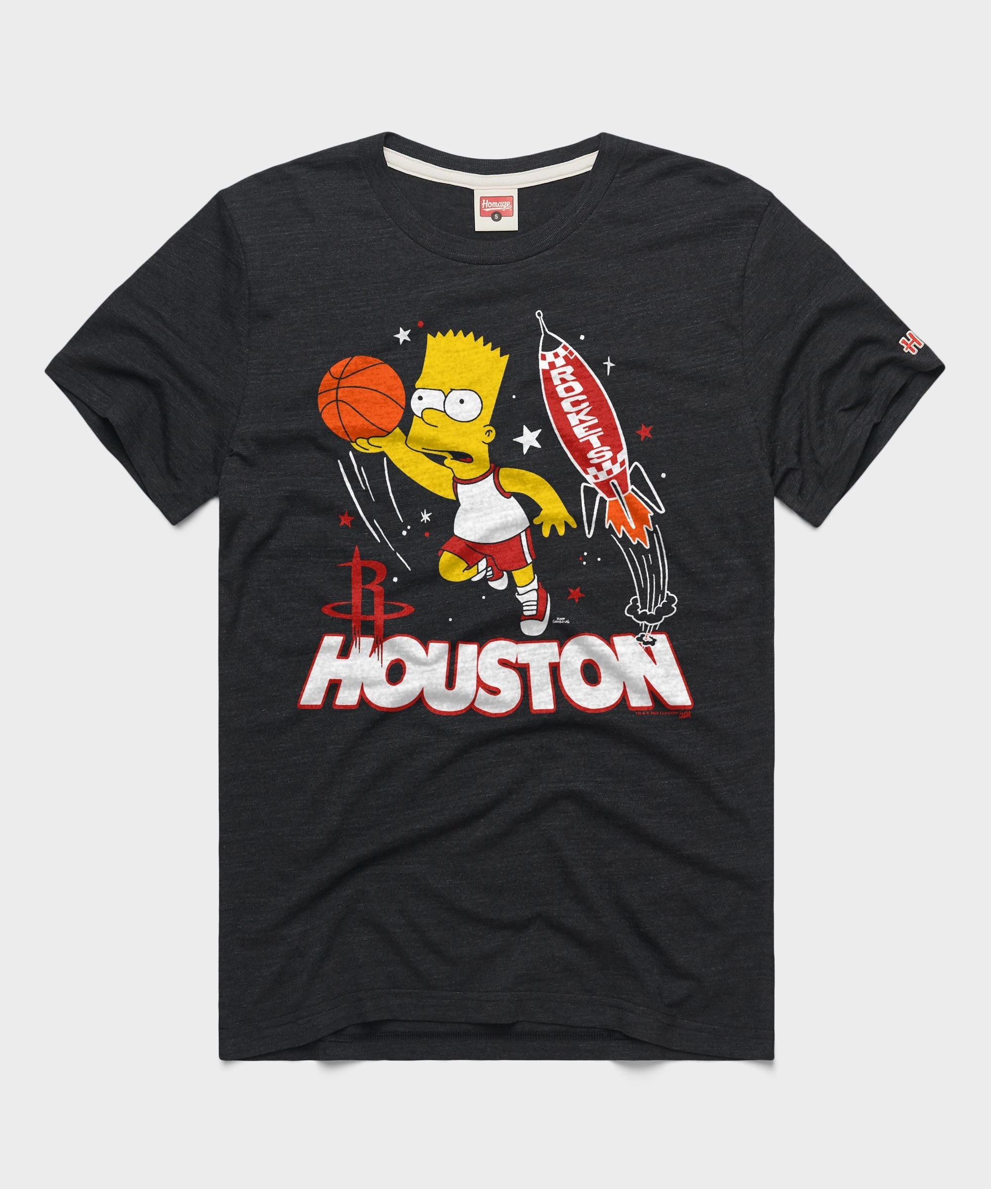 the simpsons bart x houston rockets
