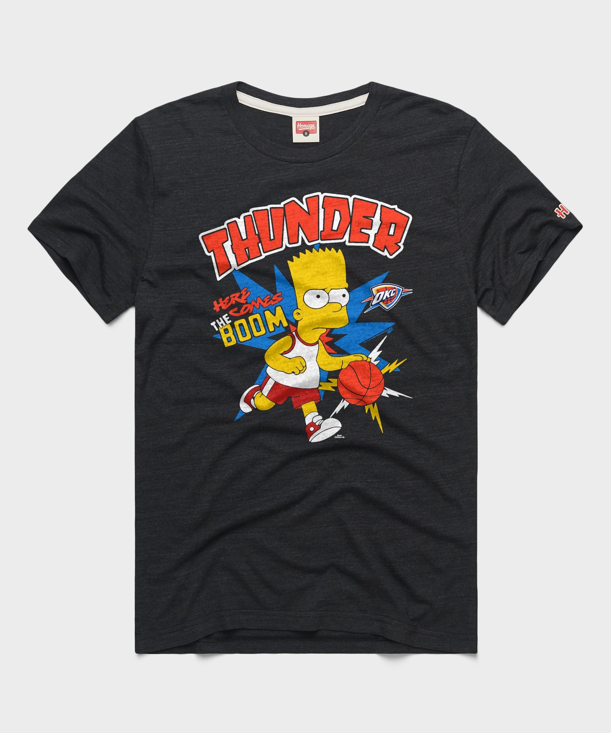 the simpsons bart x oklahoma city thunder