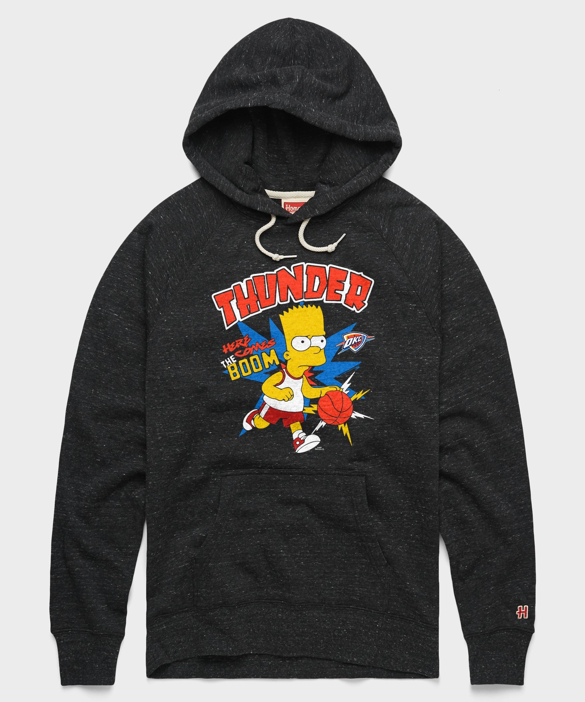 the simpsons bart x oklahoma city thunder hoodie