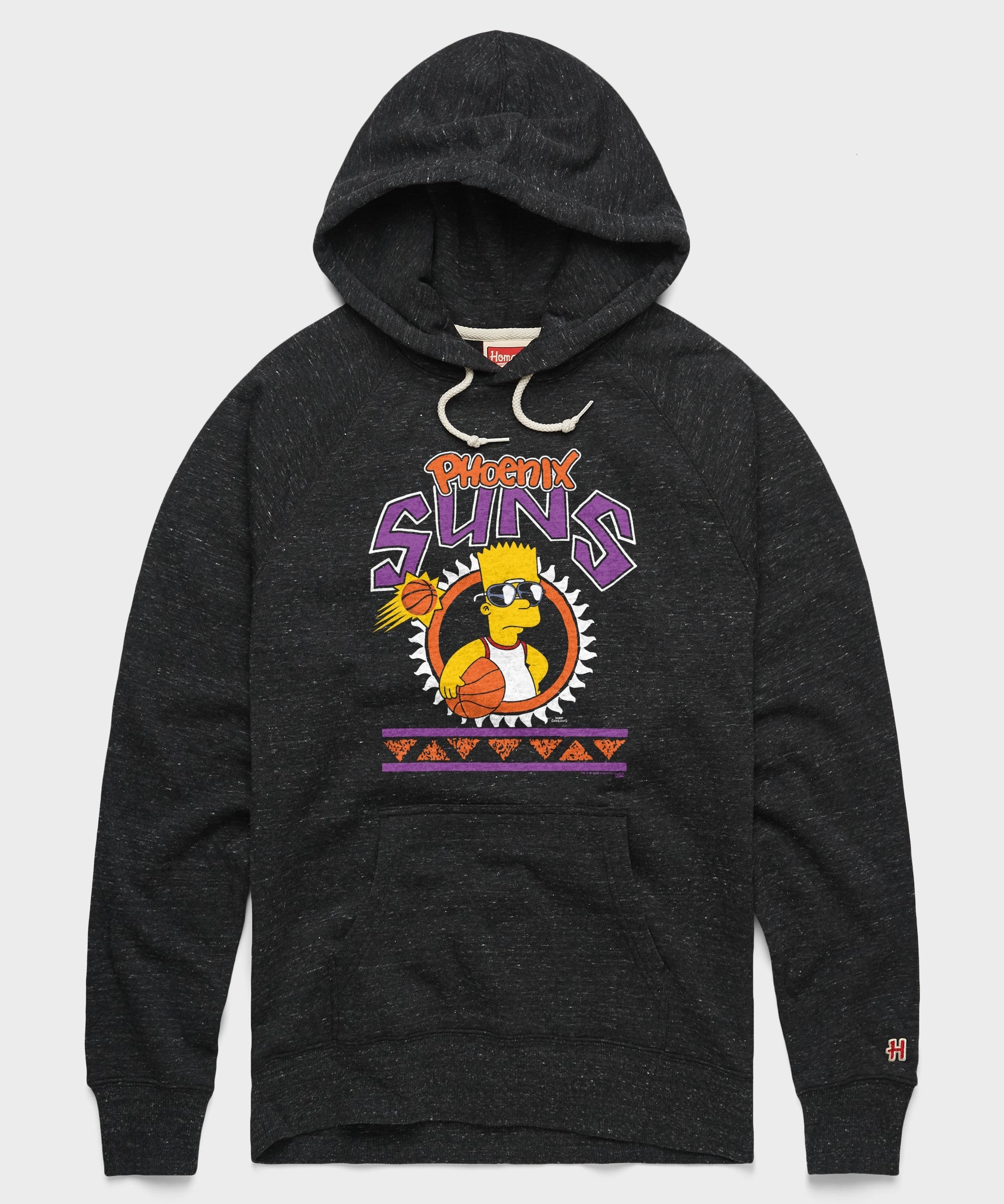 the simpsons bart x phoenix suns hoodie