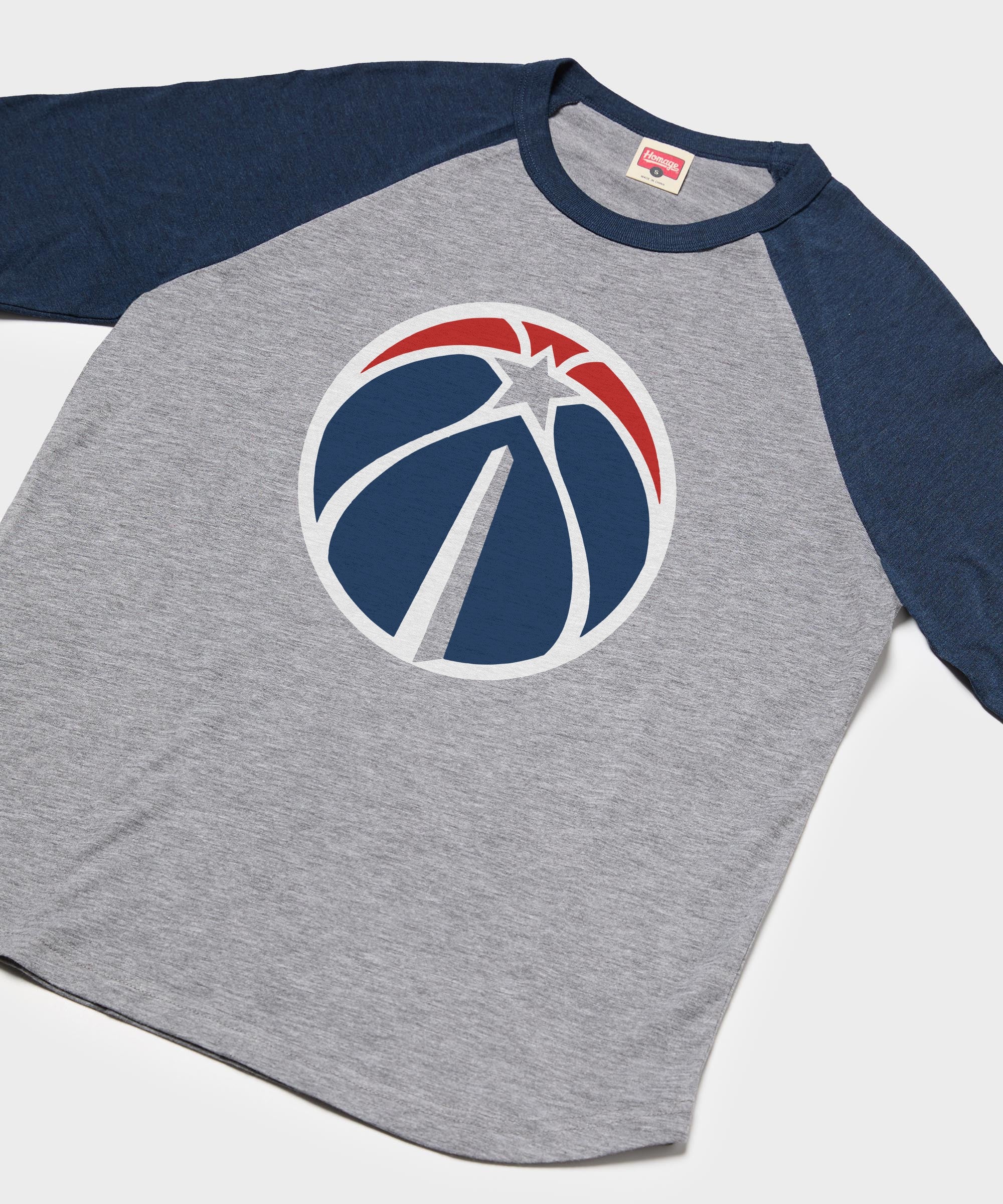 washington wizards logo raglan